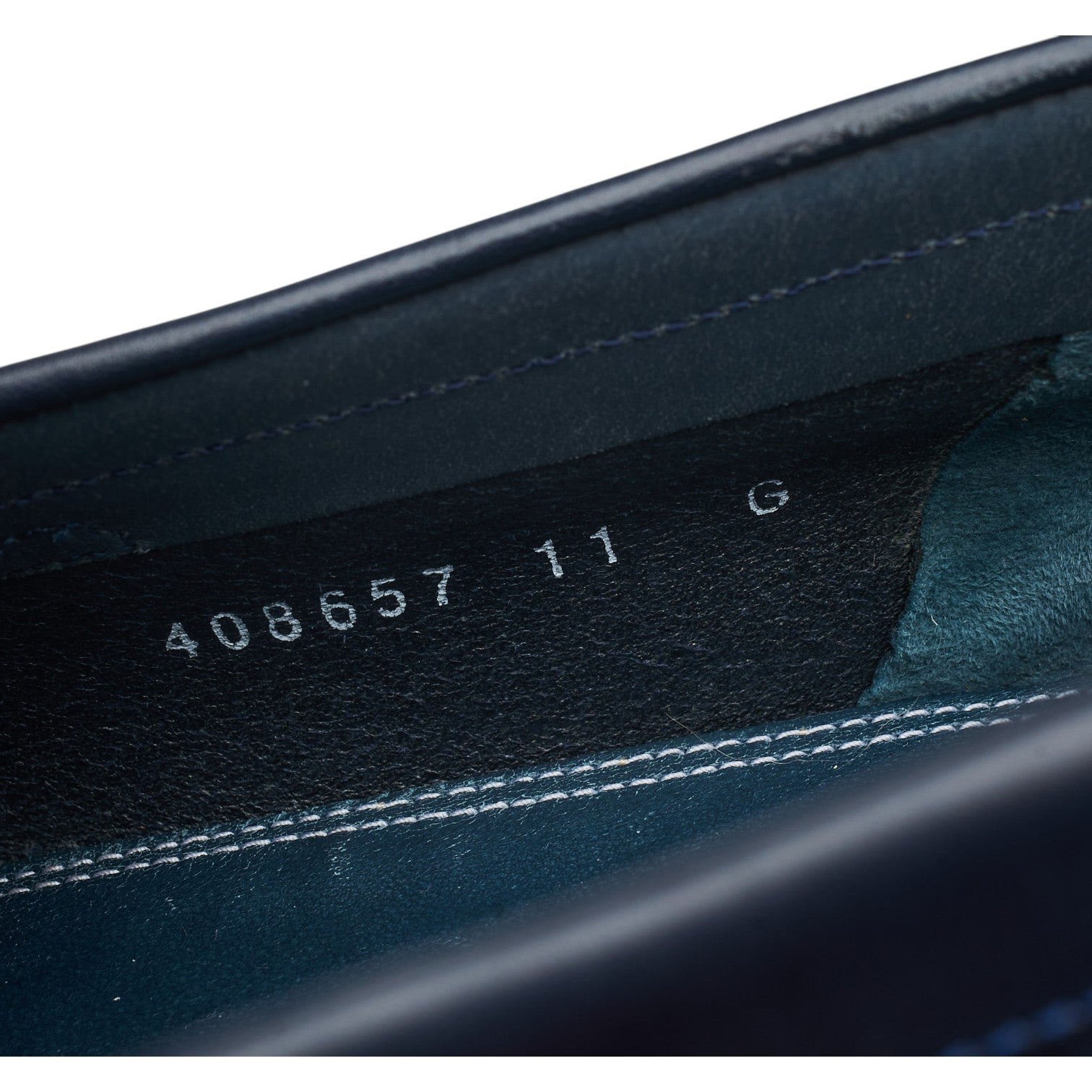 Barker Penny mocassins suède bleu marine UK 11