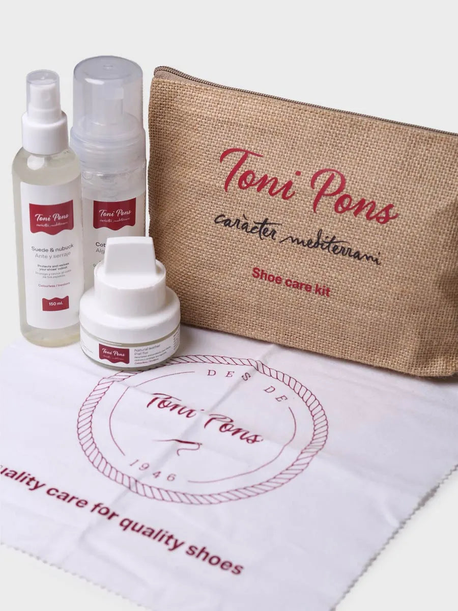 Toni Pons Shoe-Care-Kit kit entretien neutre