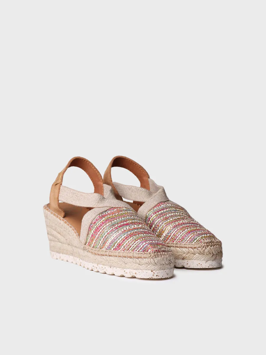 Toni Pons Terra-Cl espadrilles compensées multicolore talon 6 cm