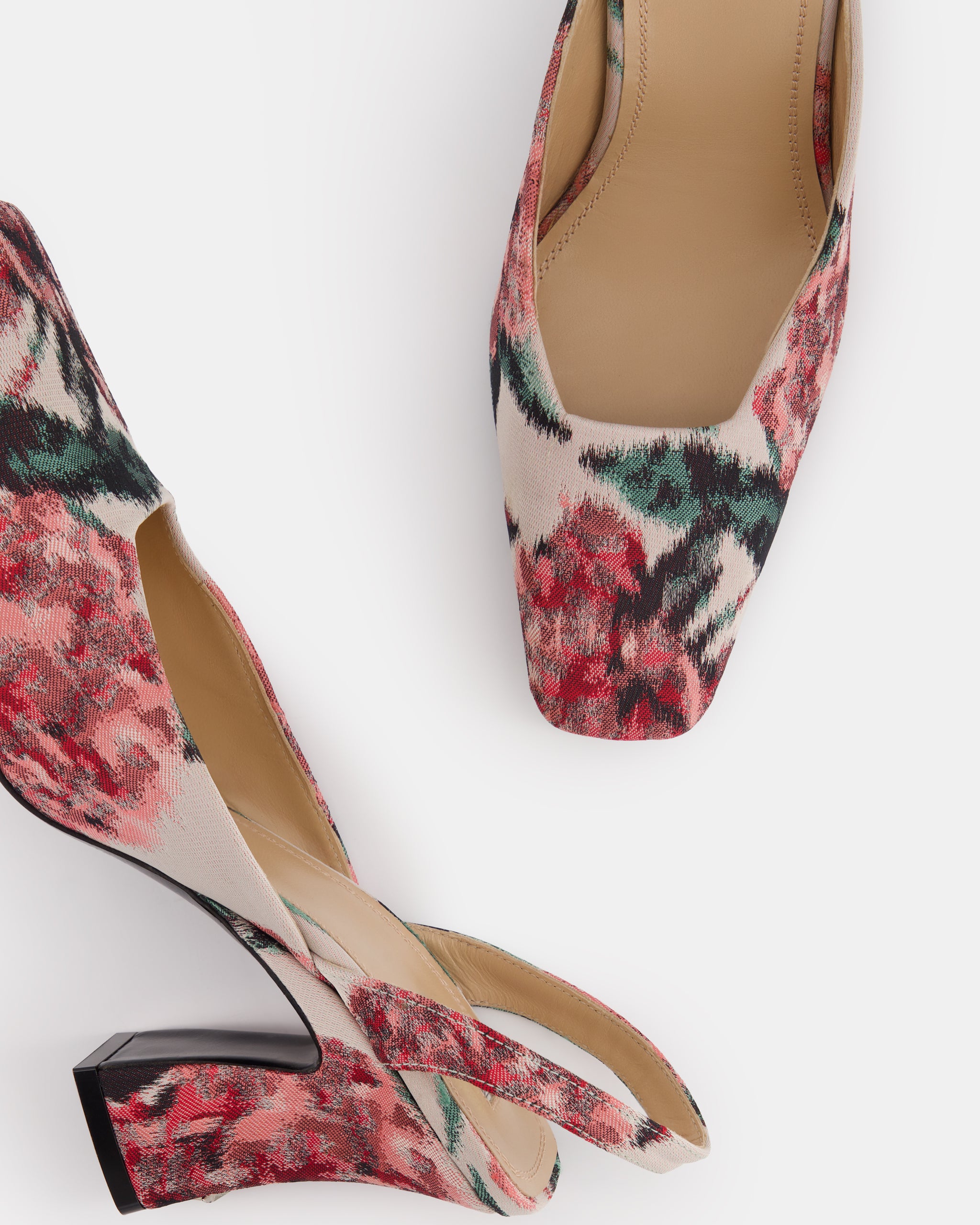 Nodaleto Nodstalgia Iris escarpins roses print talon 9 cm