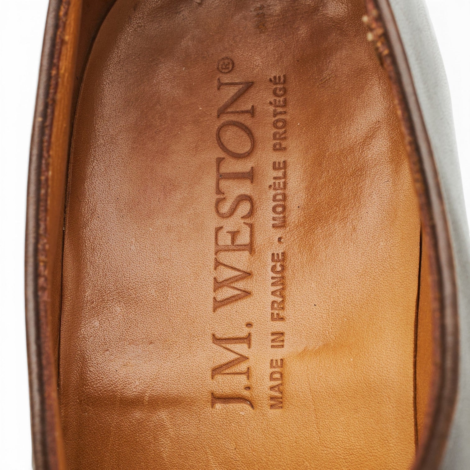 J.M. Weston 402 Flore oxford cuir marron UK 7