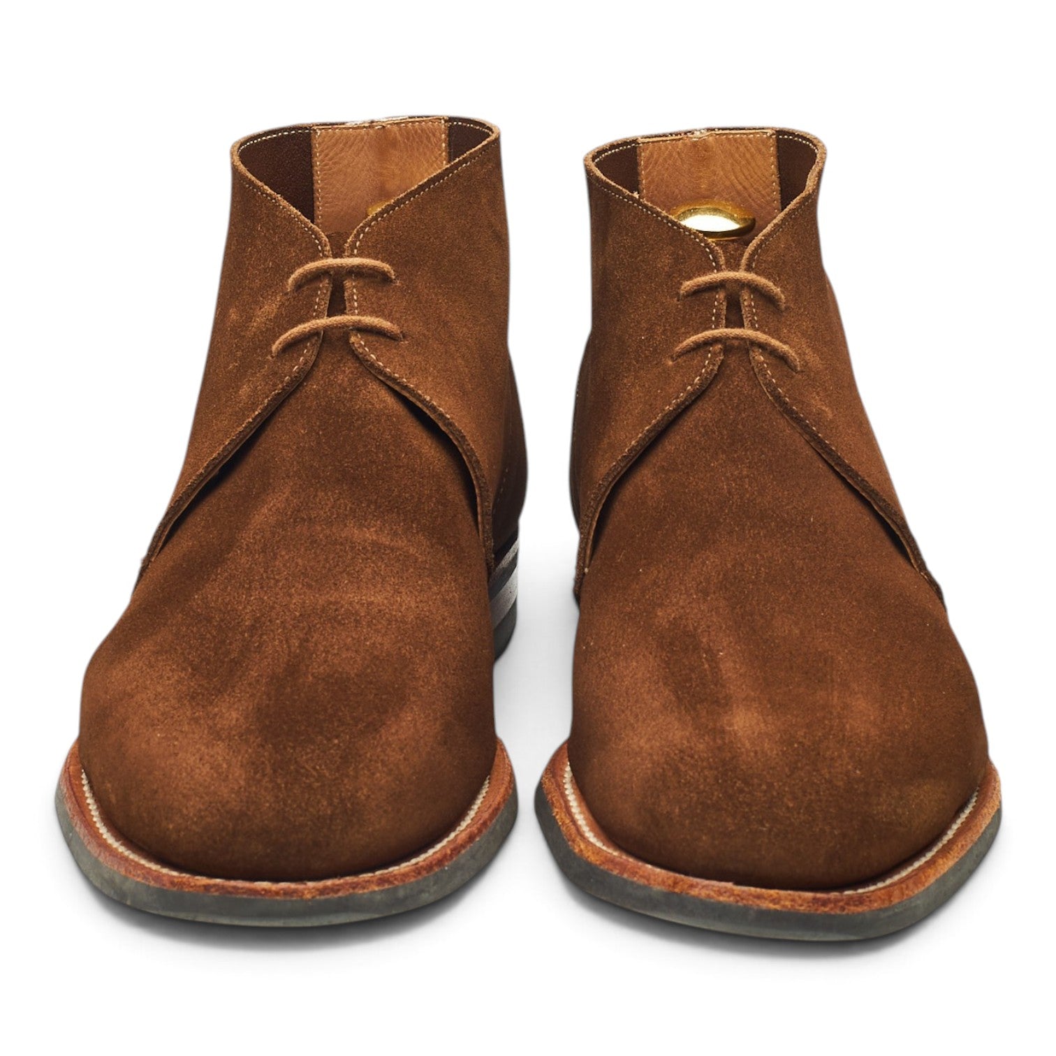 Crockett & Jones Hartland bottines suède marron UK 8.5
