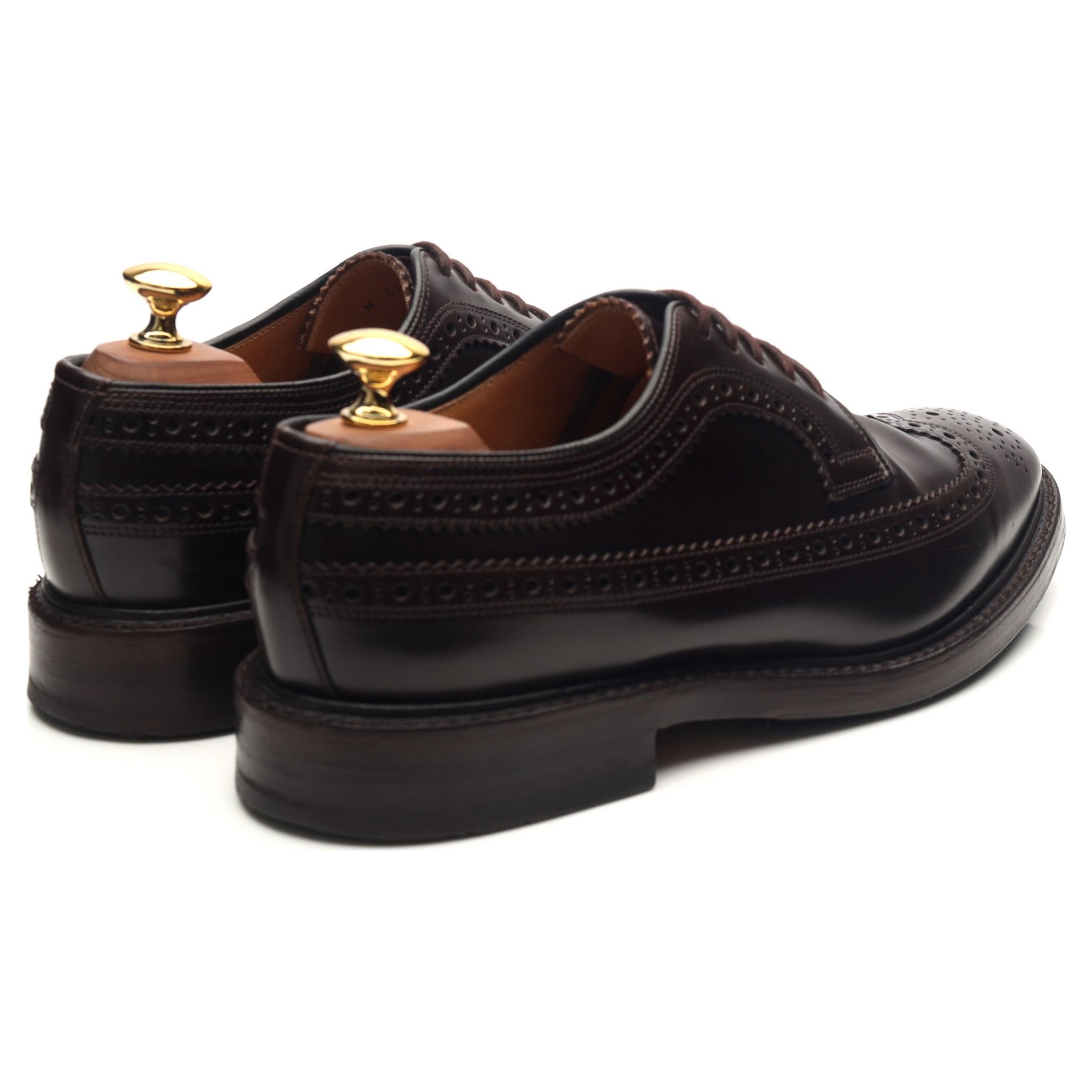 Loake Royal Brogue derbys cuir bordeaux 6.5 UK