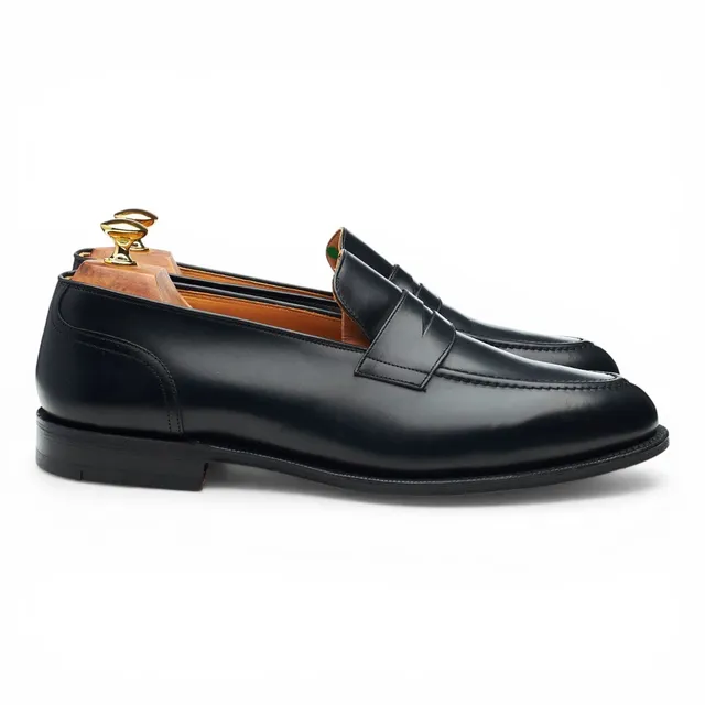 Church's Salisbury mocassins cuir noir UK 10 large
