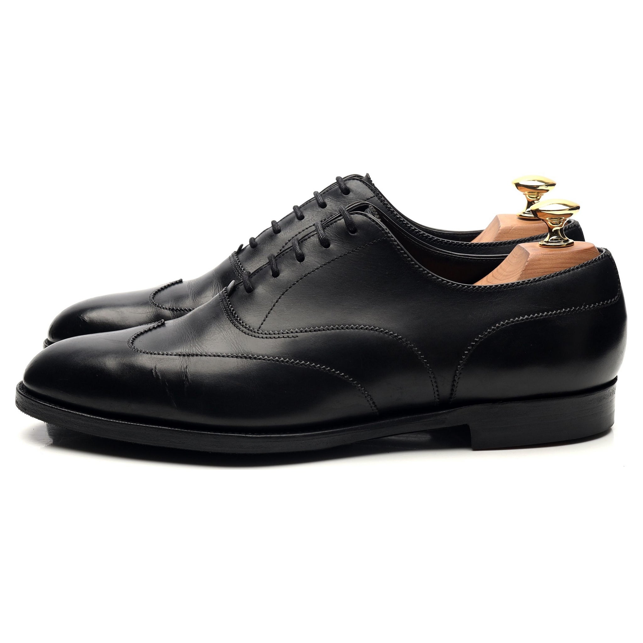 Edward Green Beaulieu richelieu cuir noir UK 7