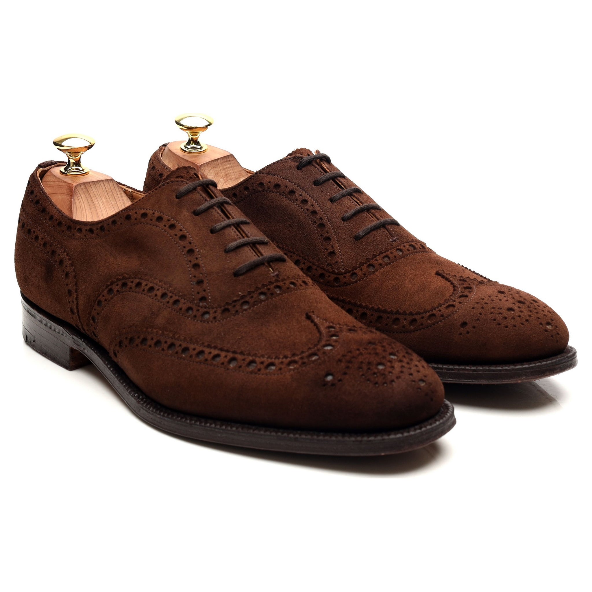 Church's Buck brogues daim marron UK 8.5