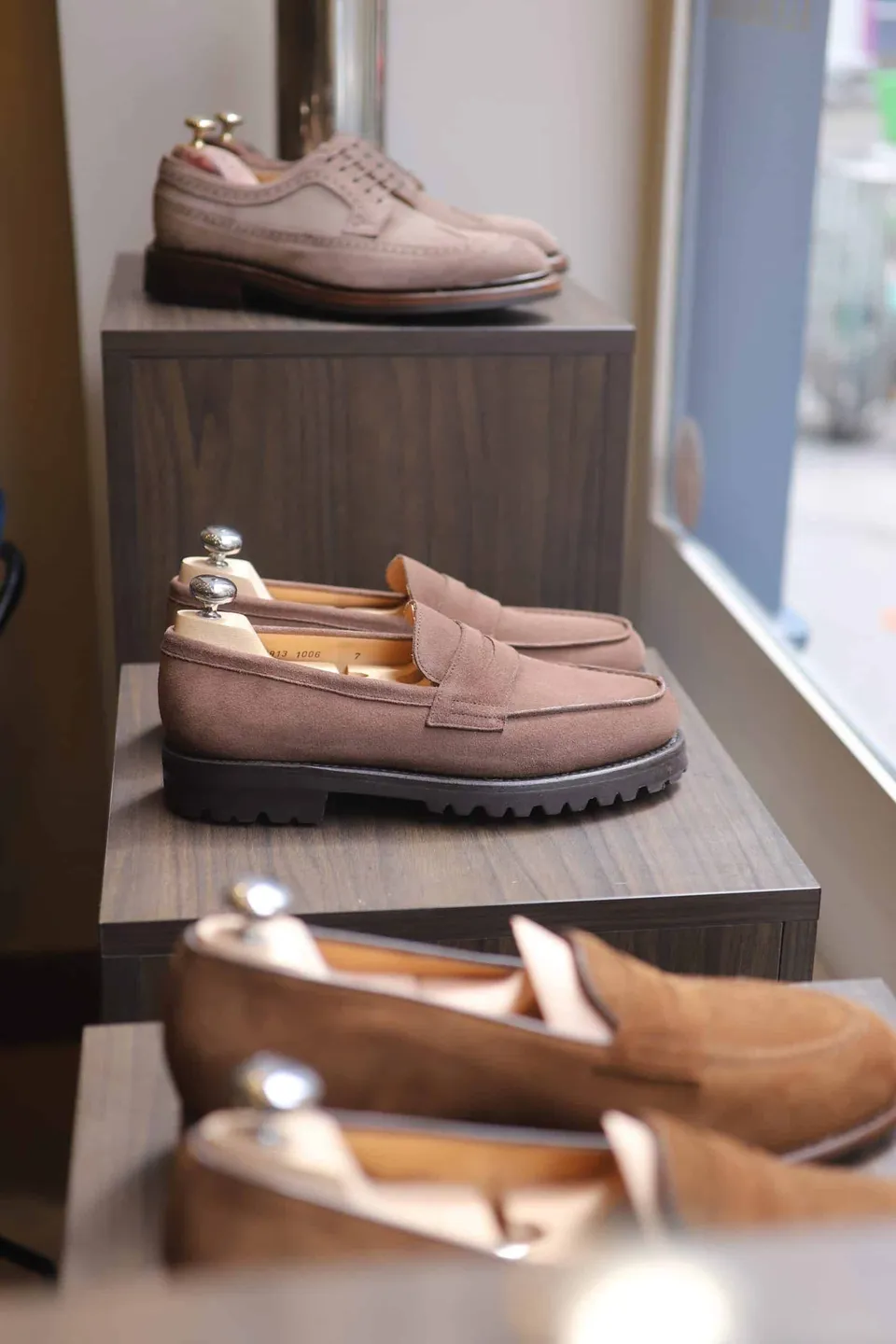 Malfroid Tilsitt II penny loafer daim semelle gomme