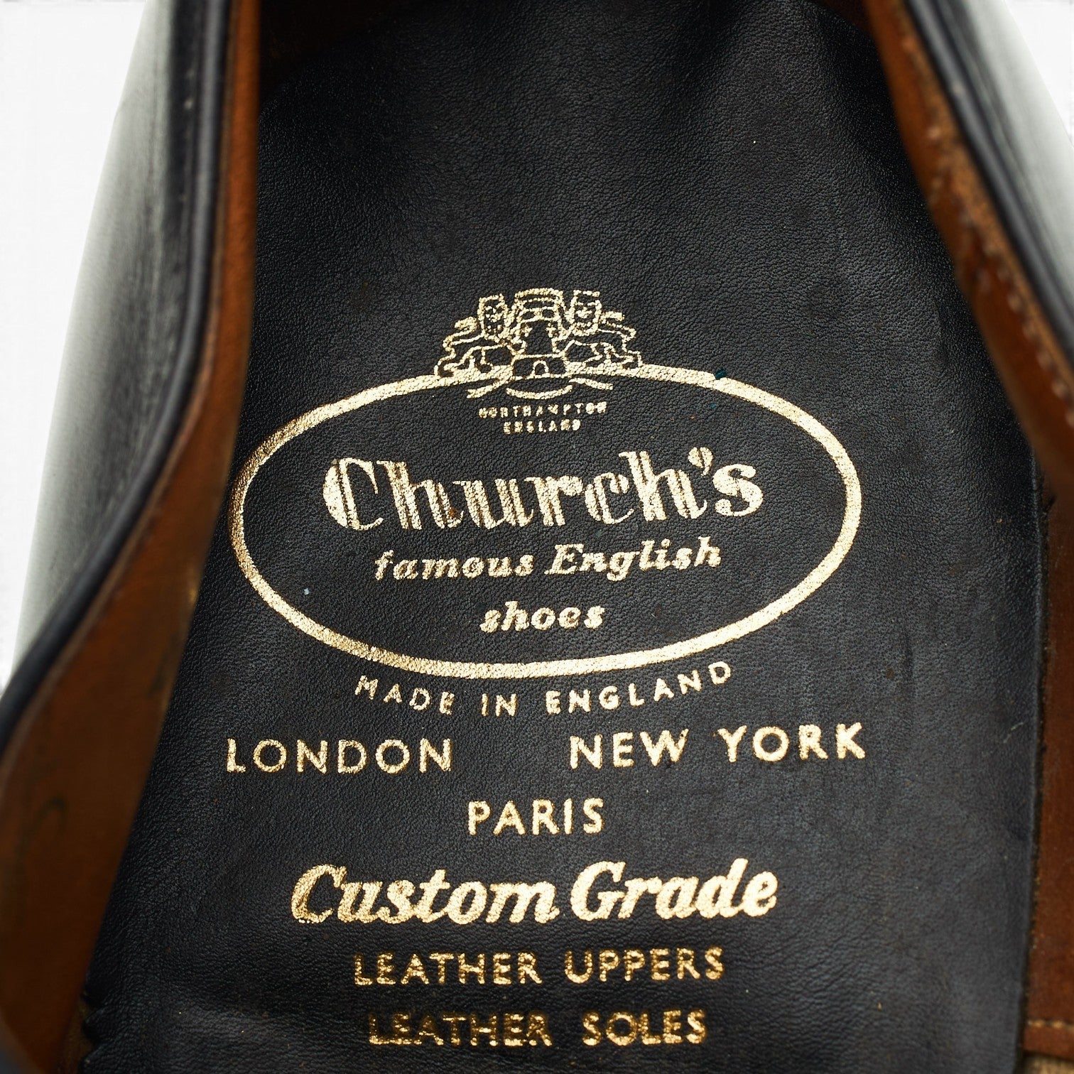 Church’s Consul IV richelieu cuir noir UK 8