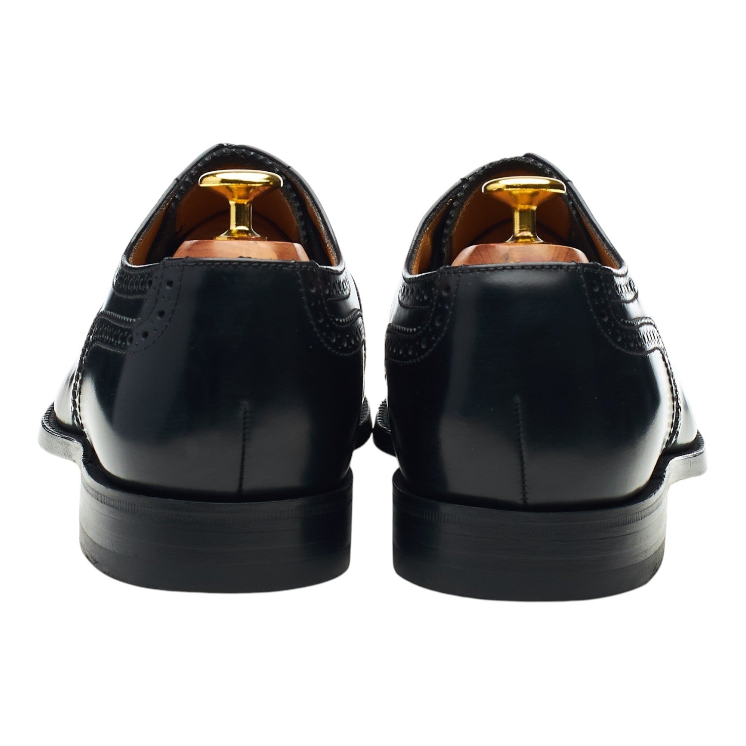Loake 202B oxford cuir noir pointure 8