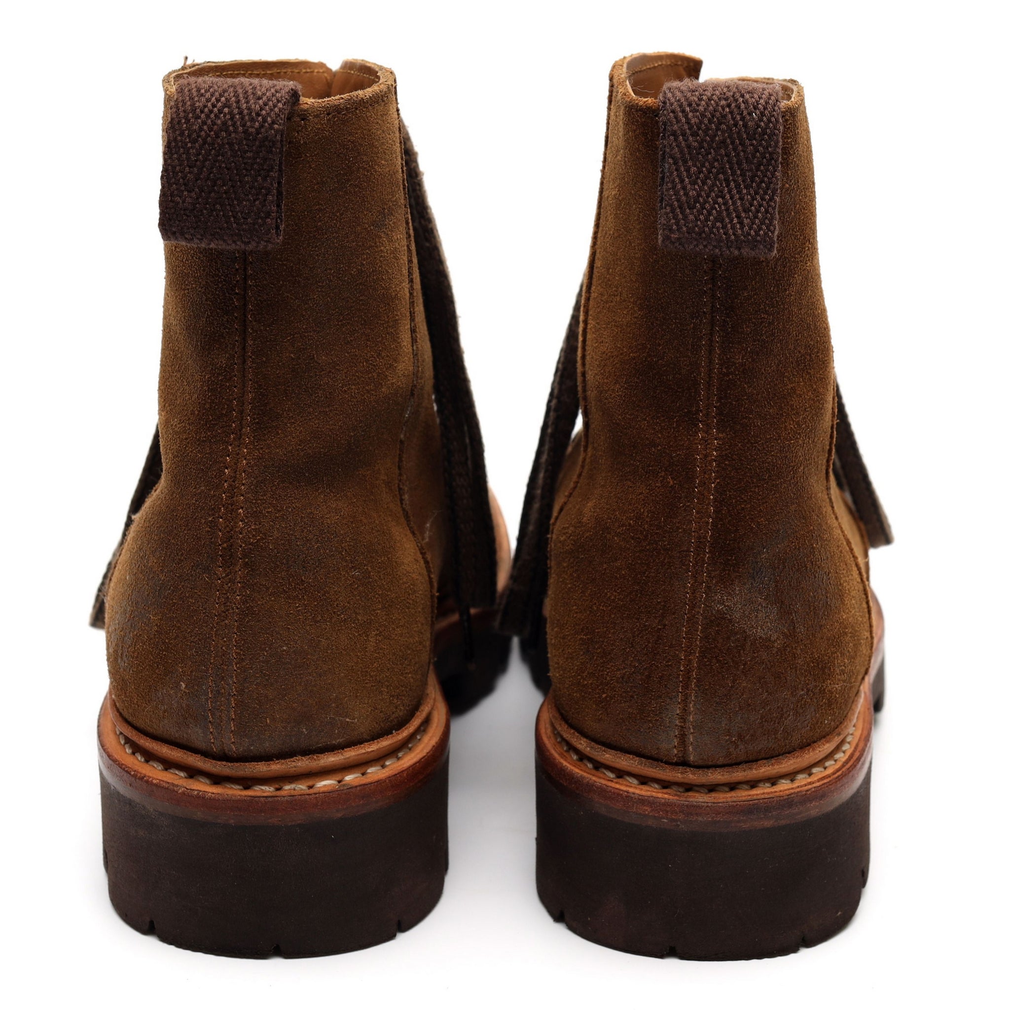 Grenson Nanette bottines randonnee daim marron pointure UK 4