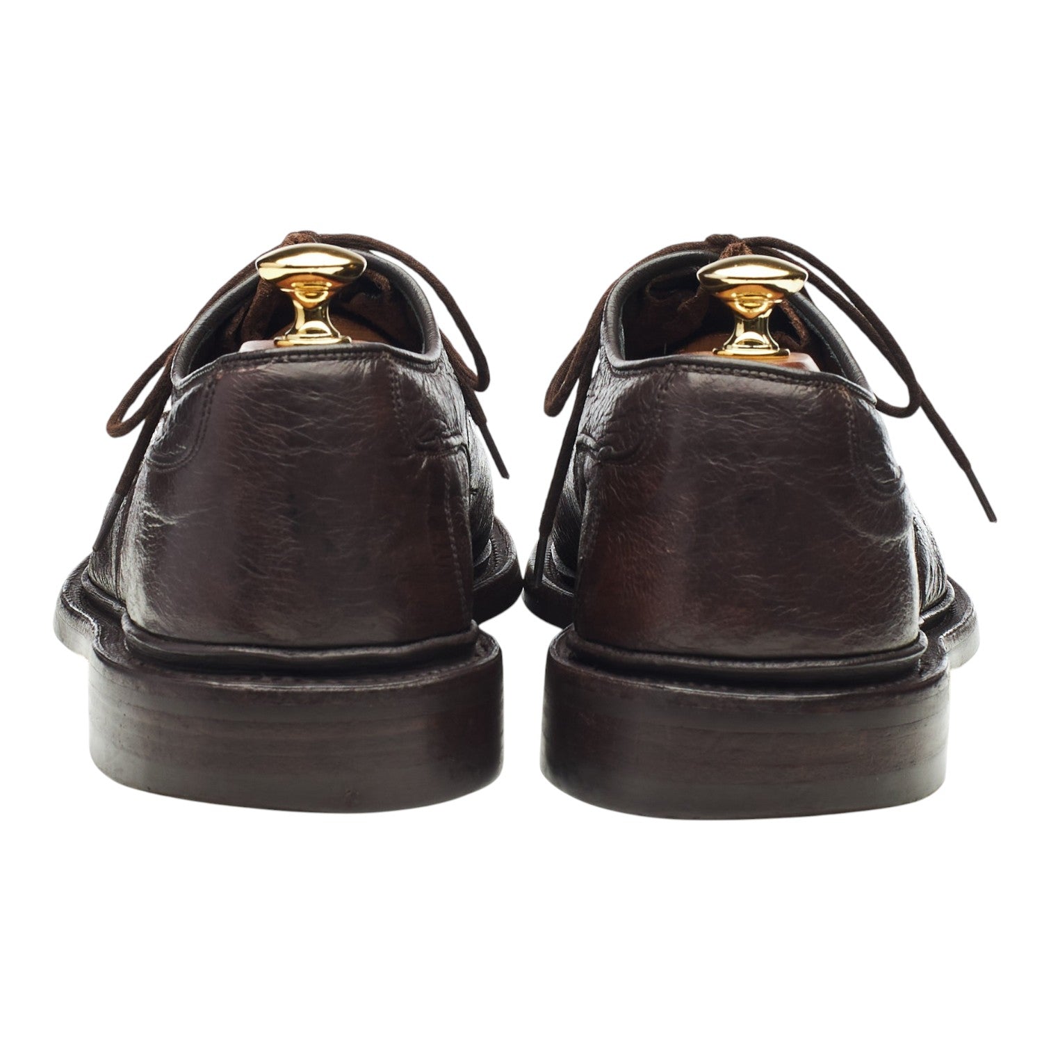 Tricker's derby cuir marron foncé pointure 8,5 UK