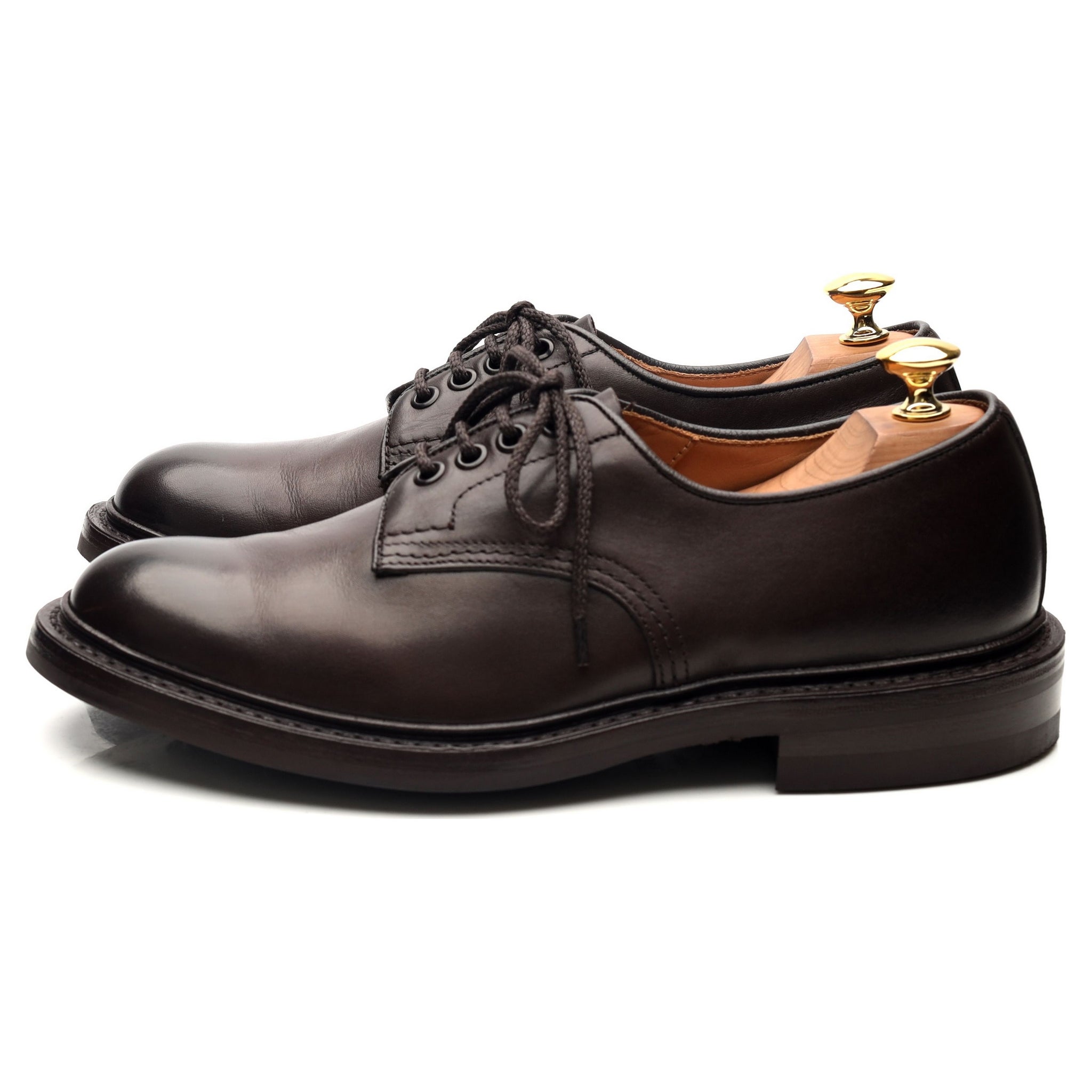 Tricker's Daniel derbys cuir marron foncé 7 UK