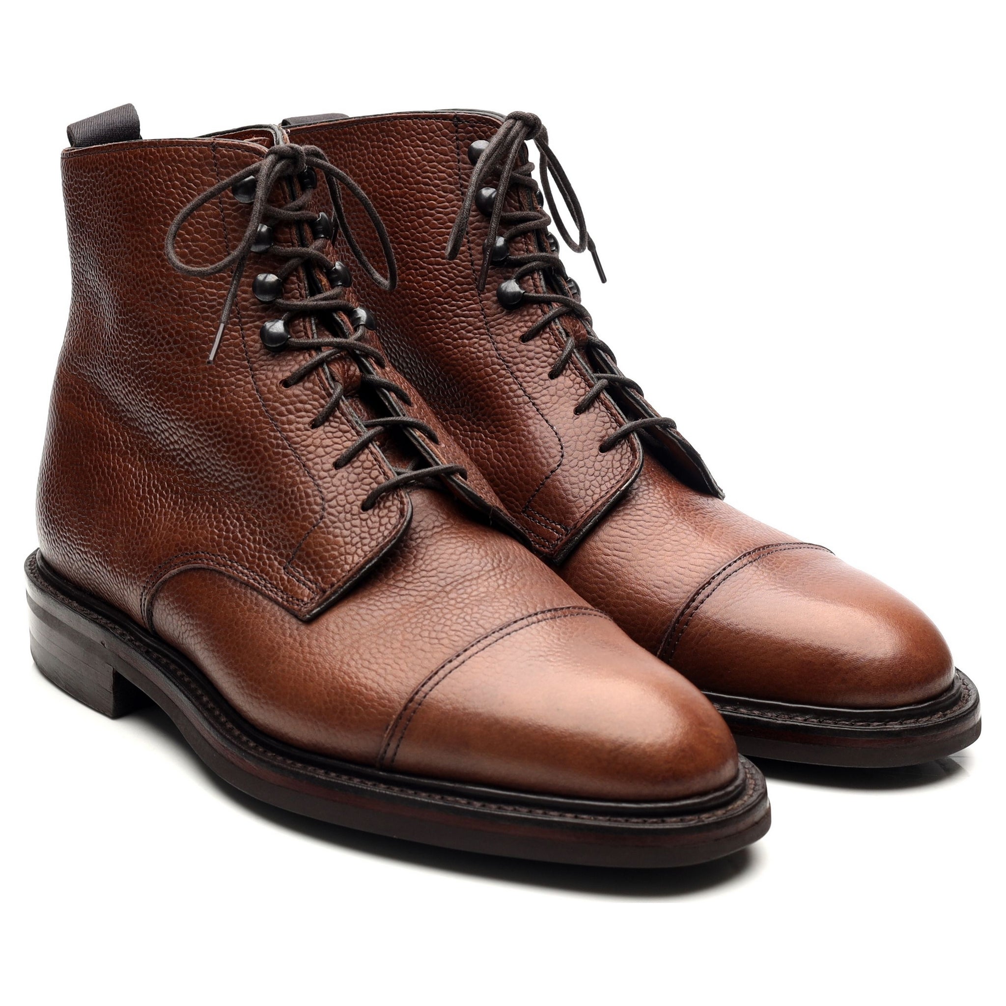 George Cleverley Taron bottes cuir marron pointure UK 6