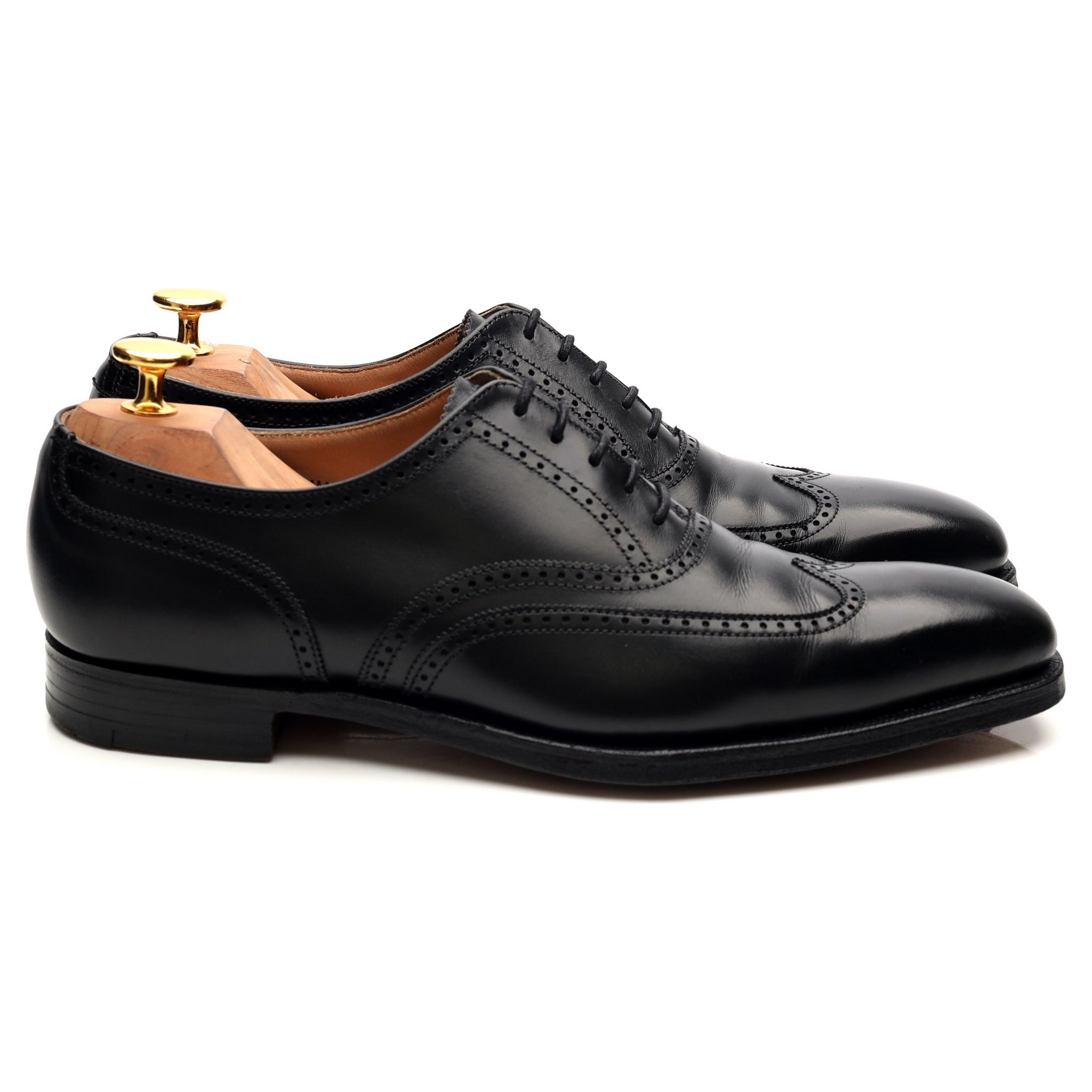 Crockett & Jones Drummond derbies cuir noir 5,5