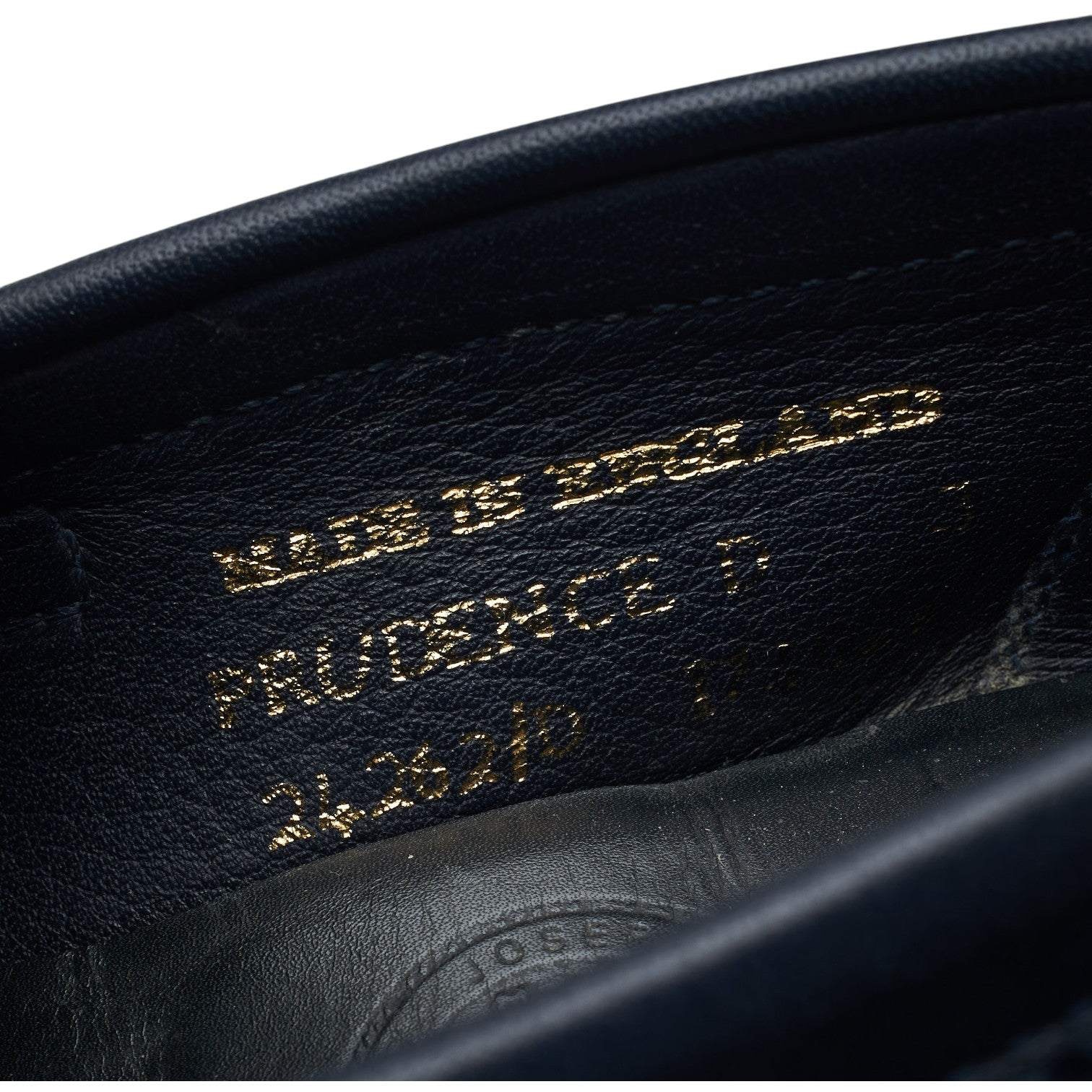 Cheaney Prudence mocassins daim bleu pointure UK 3