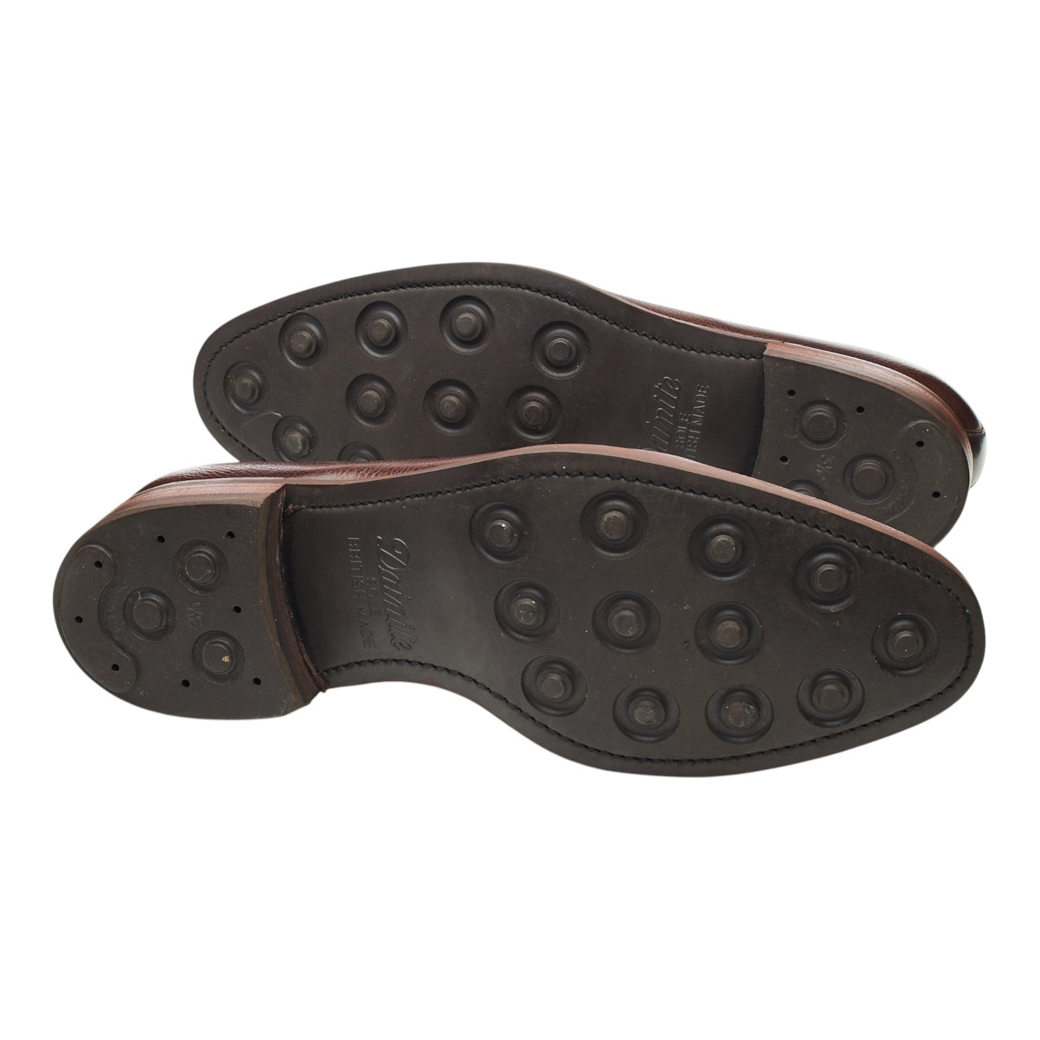 Barker Skye derby cuir grainé marron 8 semelle gomme