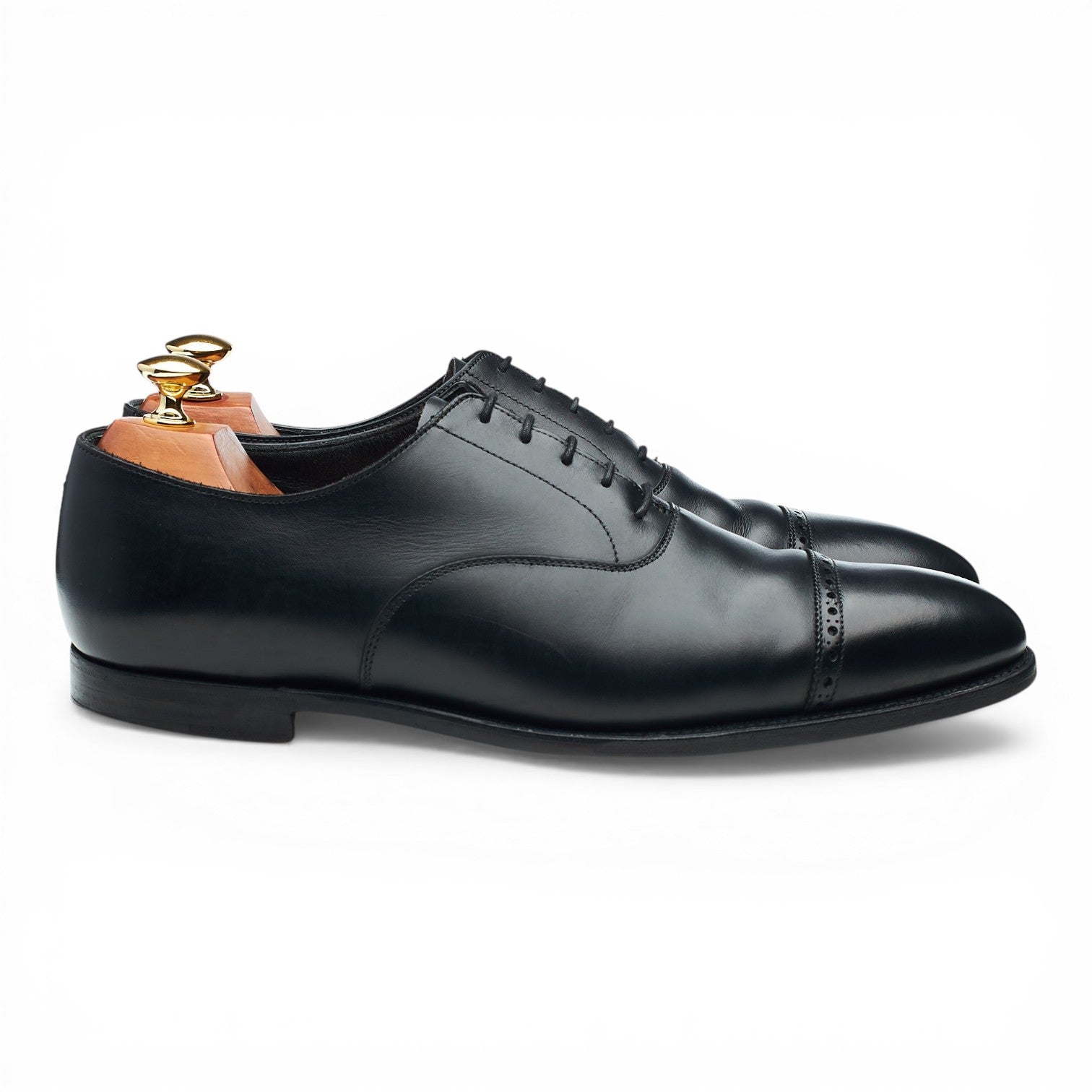 Crockett & Jones Belgrave richelieu cuir noir pointure UK 9