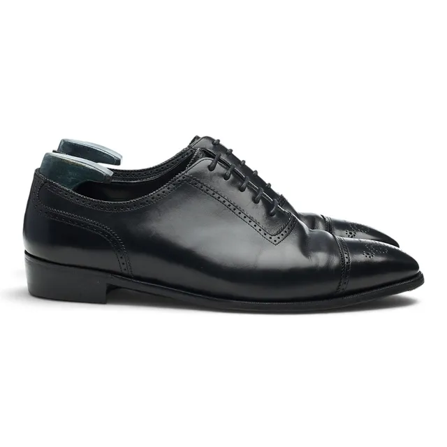 Anthony Cleverley Cameron Richelieu cuir noir 7.5
