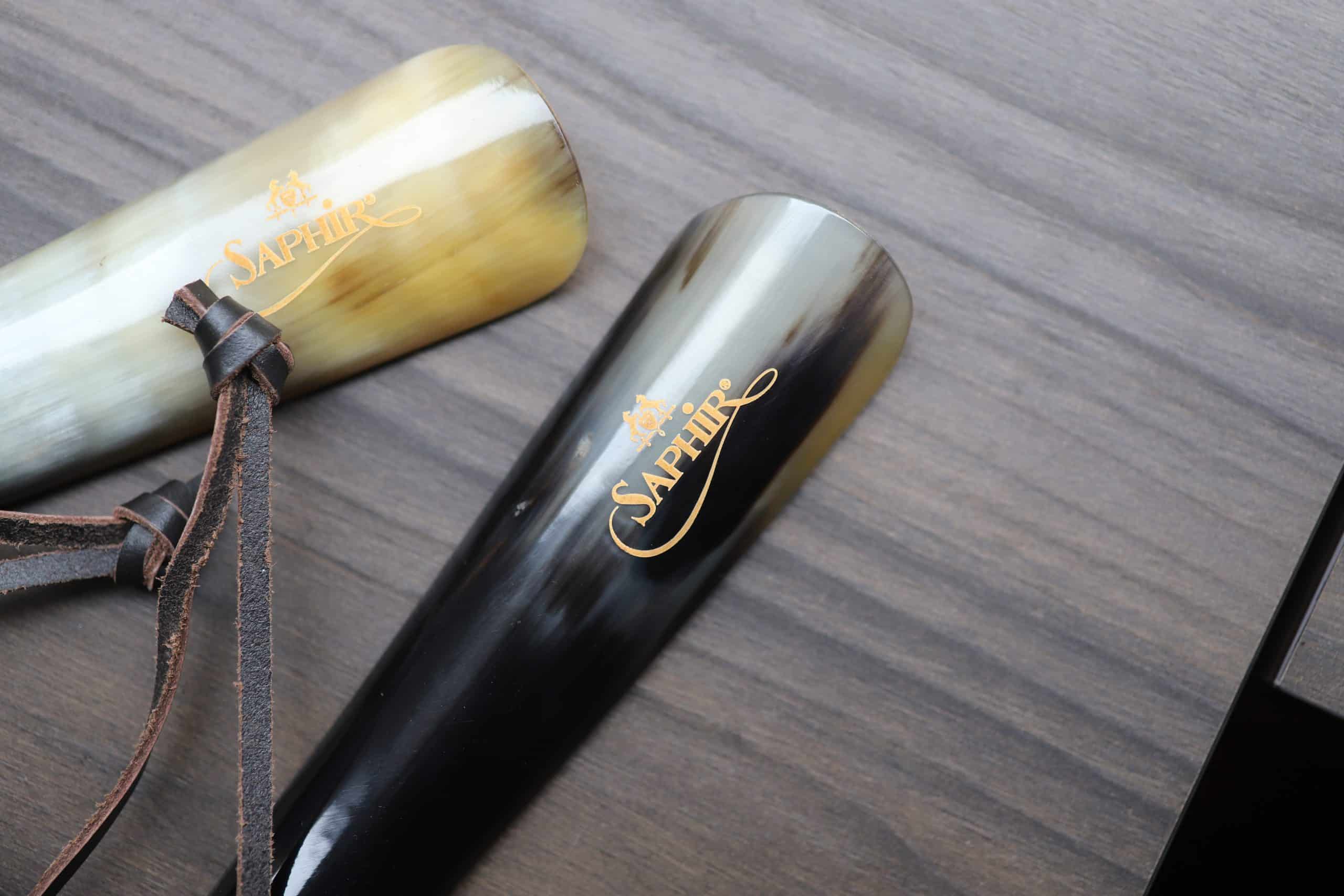 Saphir chausse-pied corne véritable 30 cm