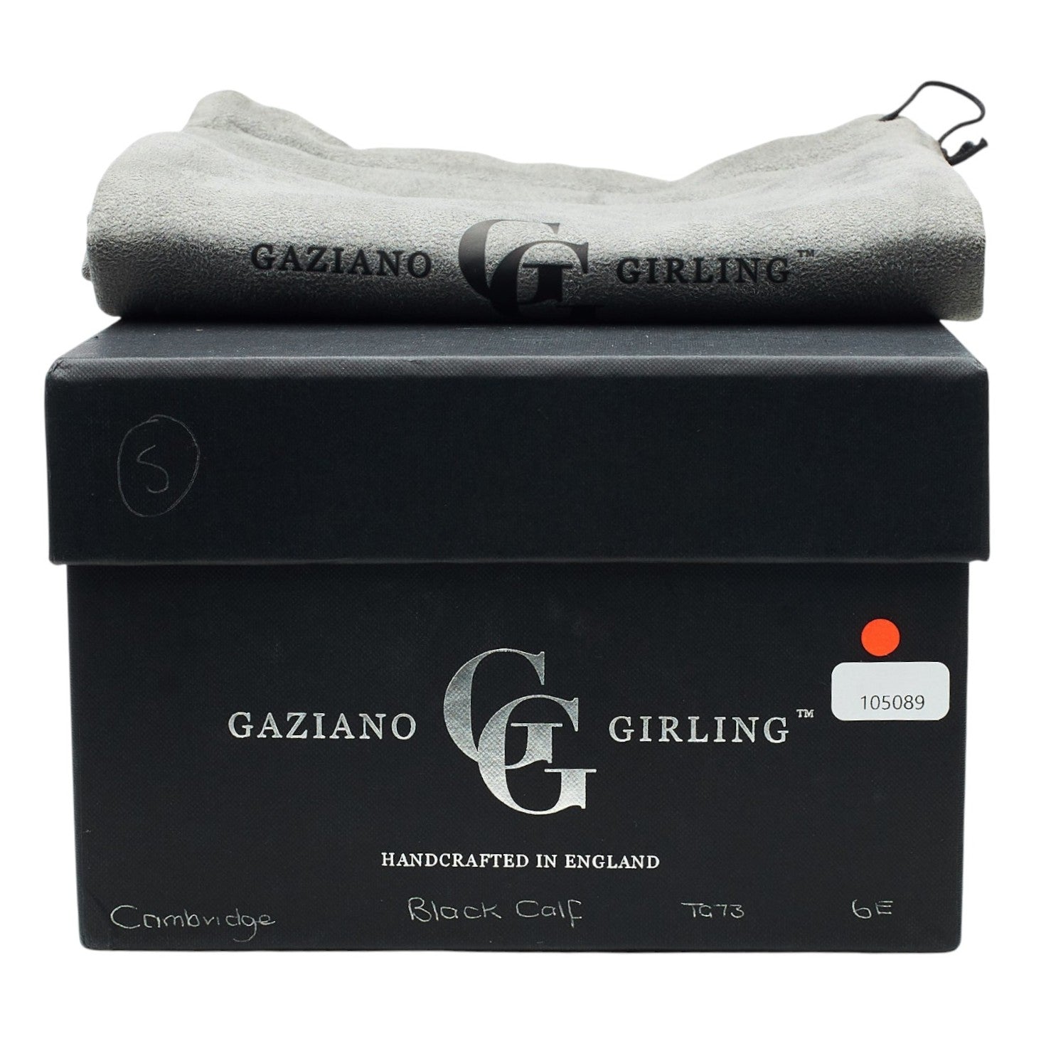 Gaziano & Girling Cambridge derbies cuir noir UK 6
