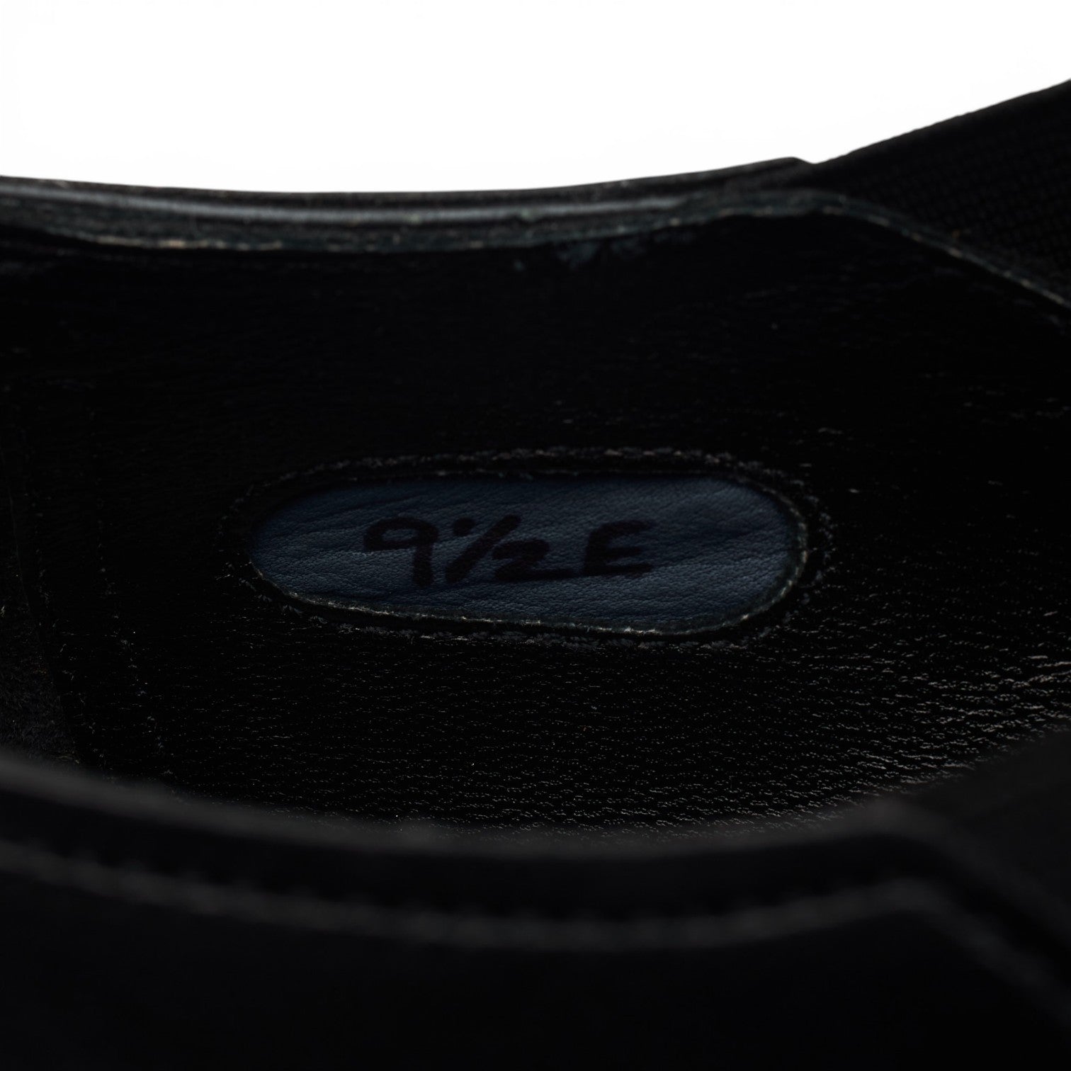 Anthony Cleverley Bulow mocassin cuir noir UK 9.5
