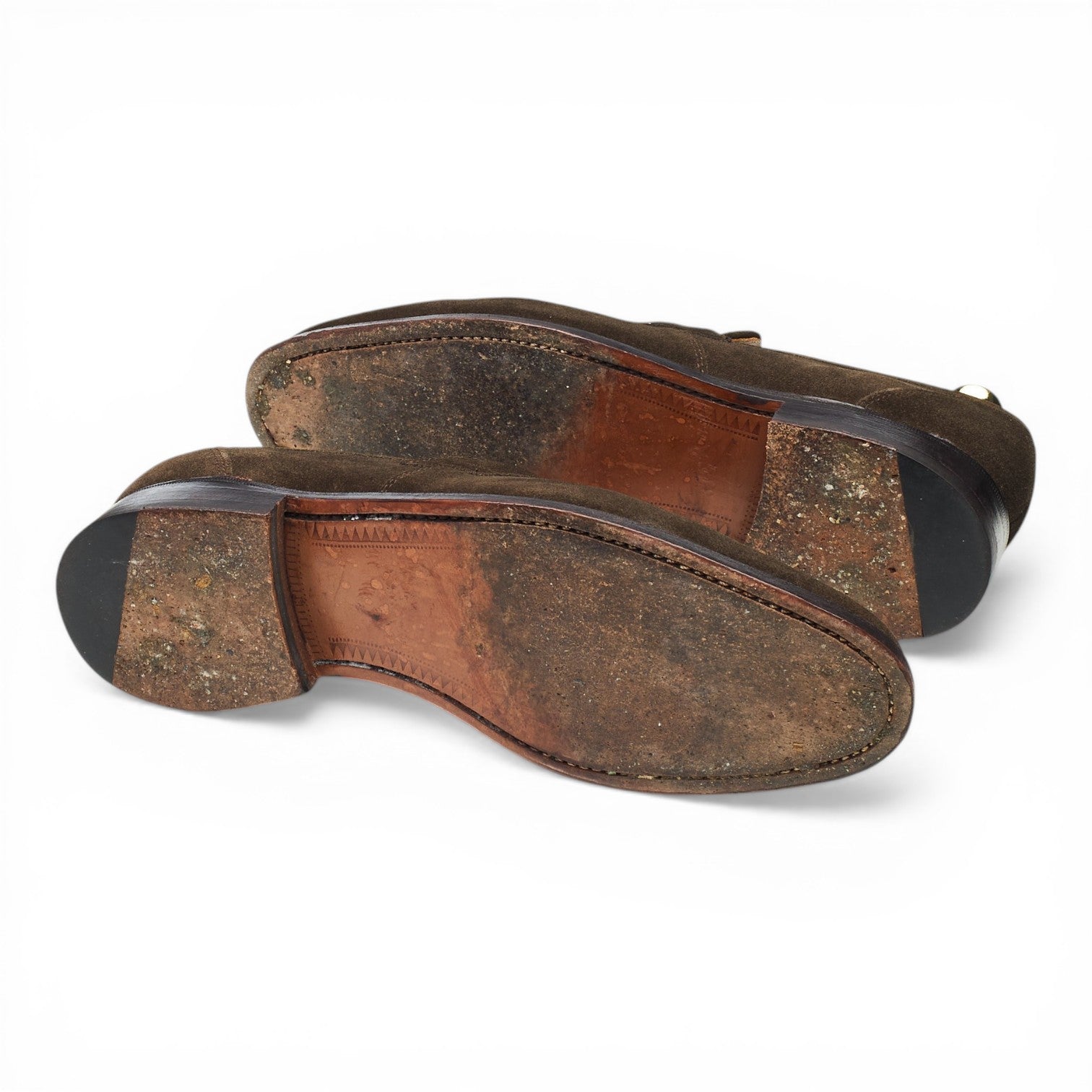 Barker Aldgate mocassins daim marron pointure 7 UK