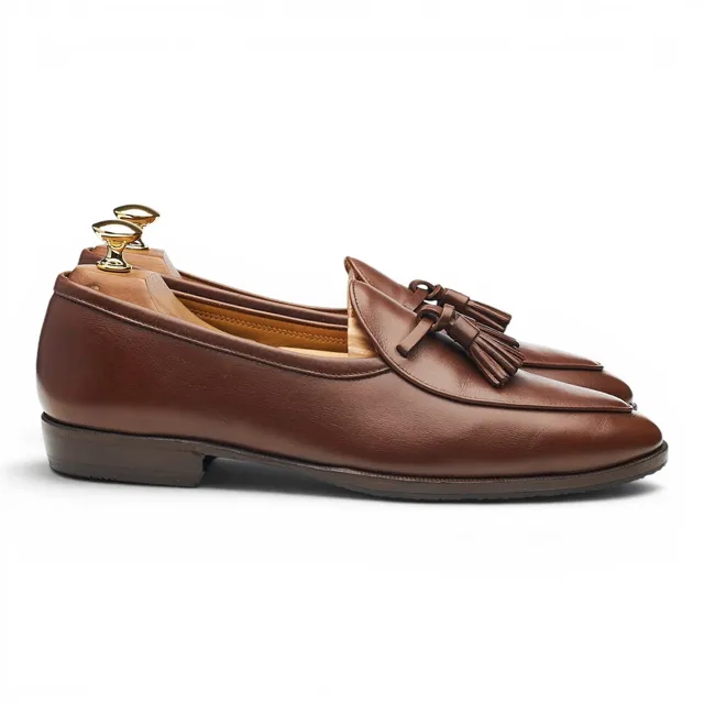 Baudoin & Lange Sagan Classic mocassins cuir marron 41