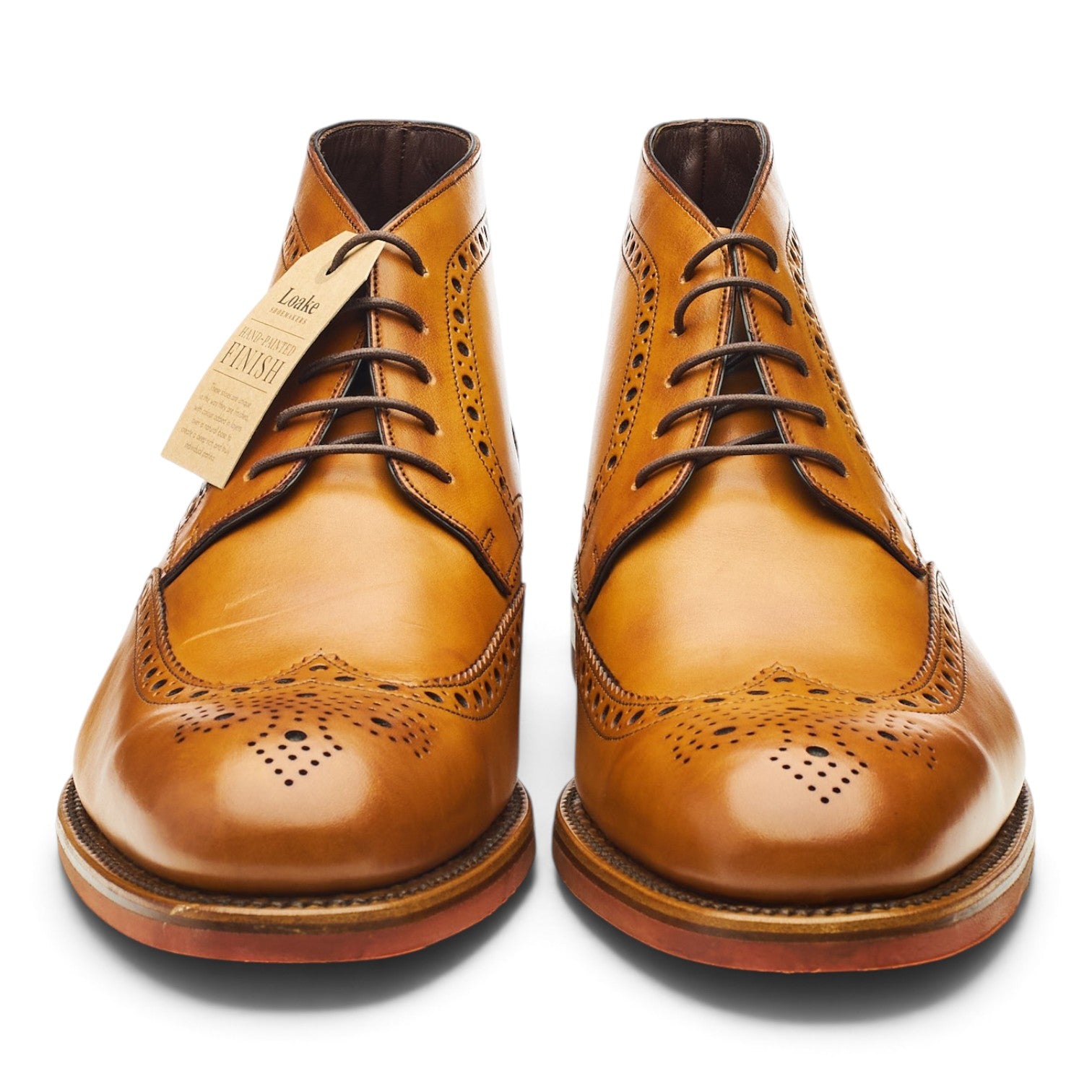 Loake 1880 Reading boots cuir marron UK 11