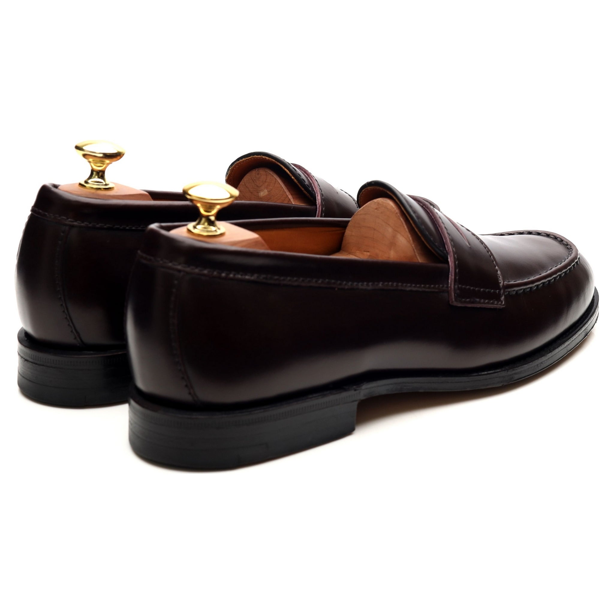 Church's mocassins cuir bordeaux homme UK 8.5