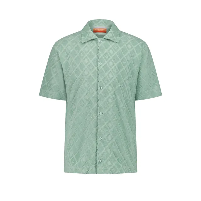 Rivieras Castellas chemise éponge vert d'eau