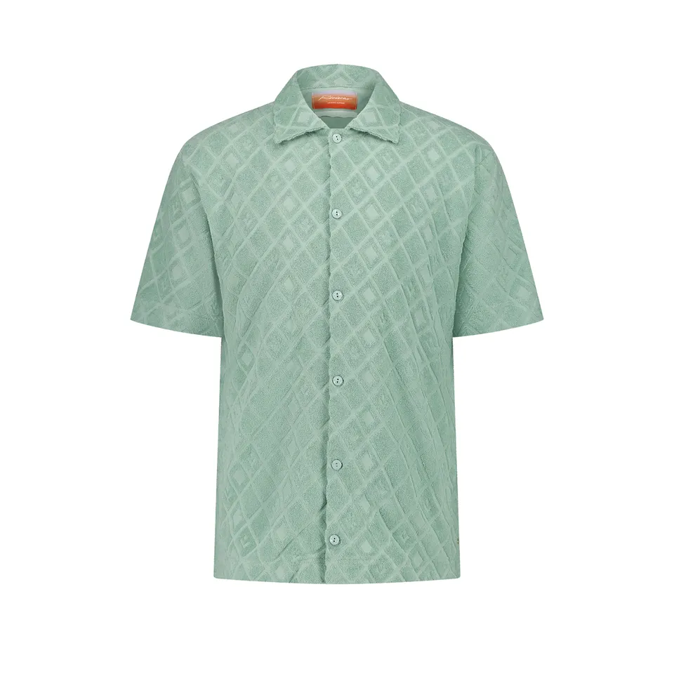 Rivieras Castellas chemise éponge vert d'eau