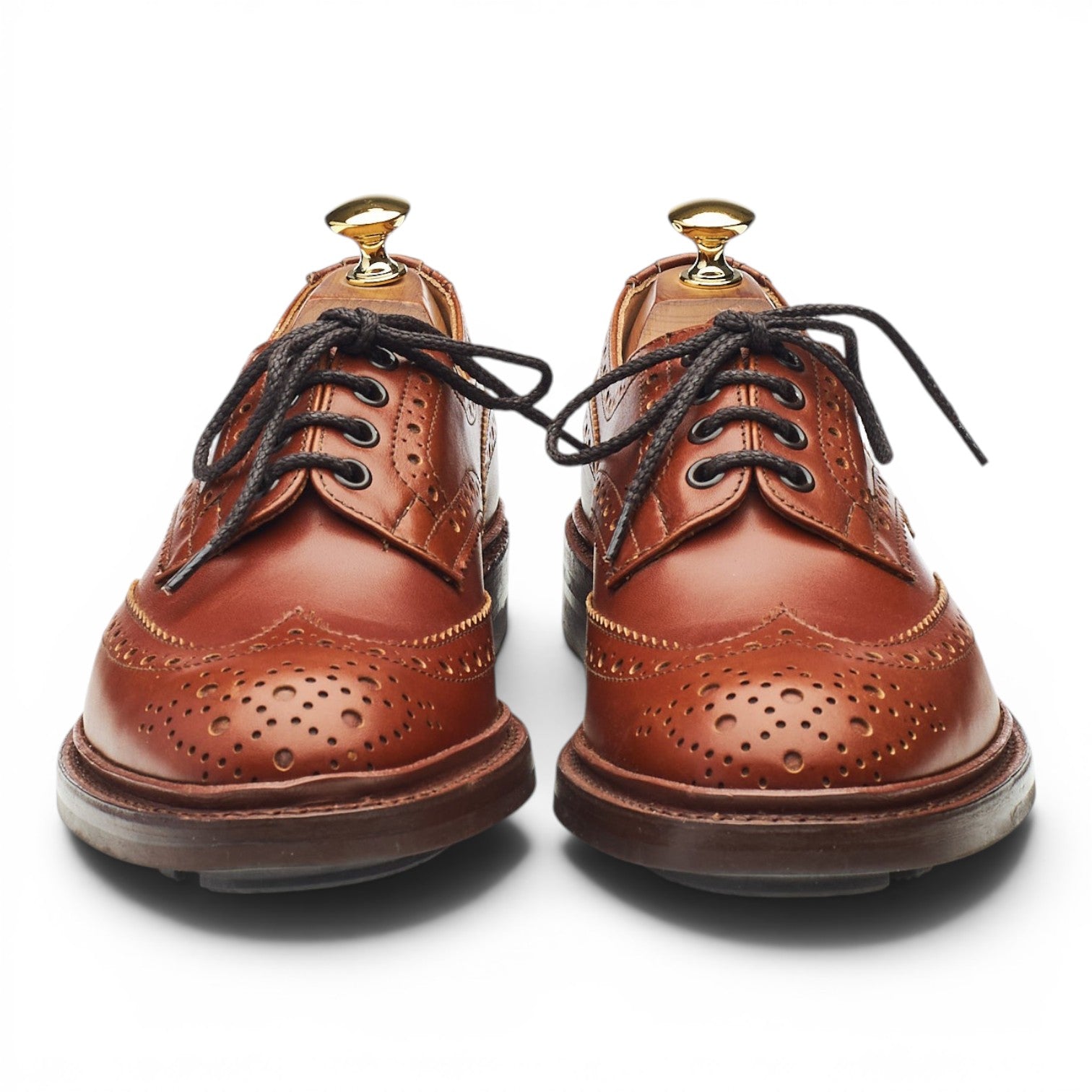 Tricker's Bourton derbies cuir marron UK 6