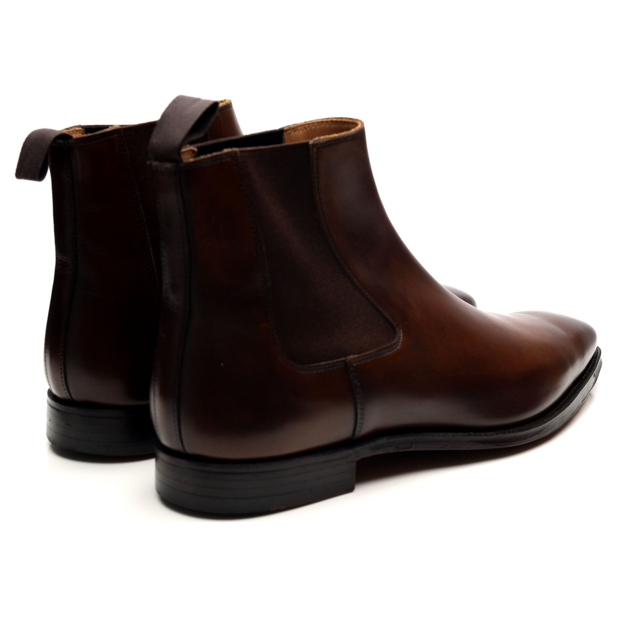 Crockett & Jones Lingfield boots chelsea marron UK 9