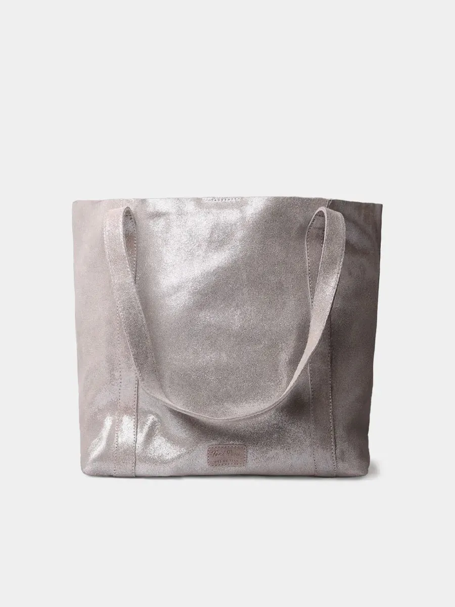 Toni Pons Gant sac daim métallisé épaule taille unique