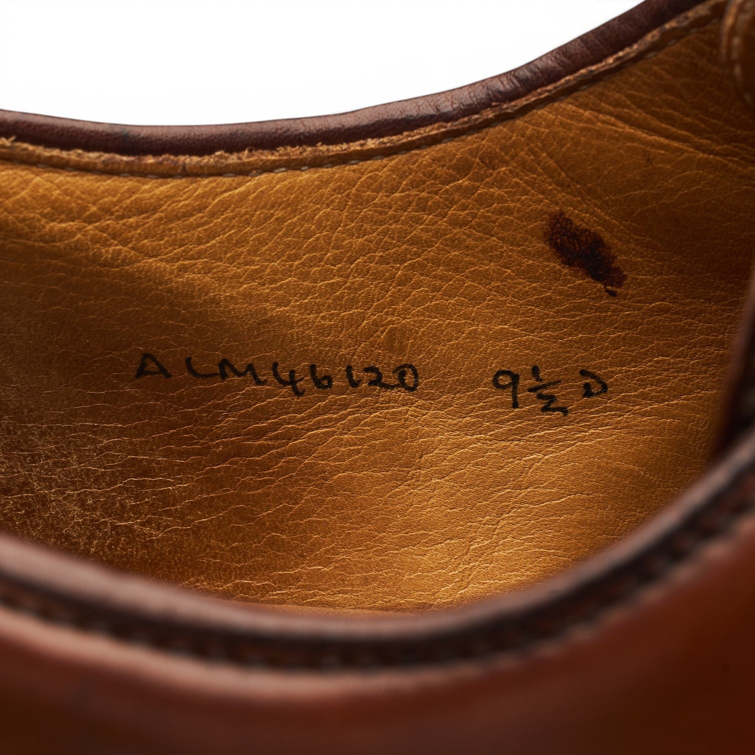 Ralph Lauren Marlow derby cordovan marron pointure UK 8.5
