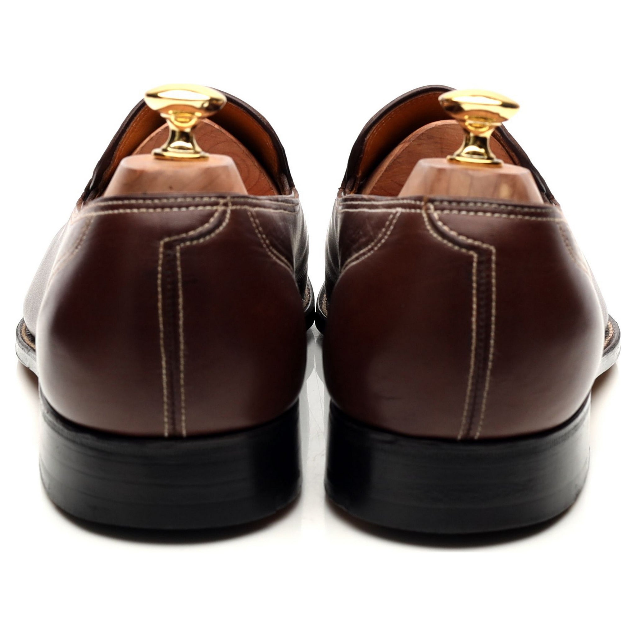 John Lobb Bahamas mocassins cuir marron 10 UK