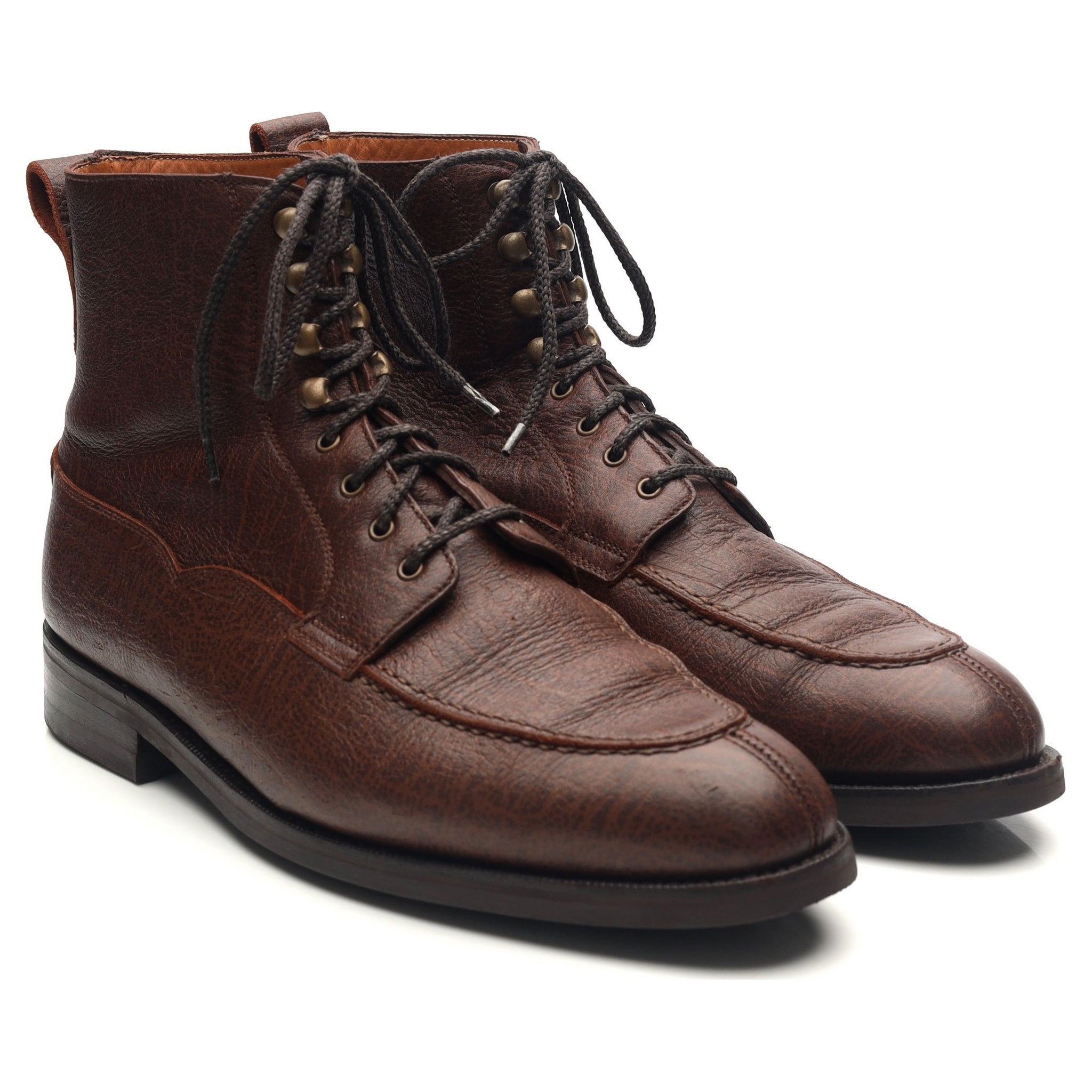 Lof & Tung Bridger boots cuir marron UK 8,5