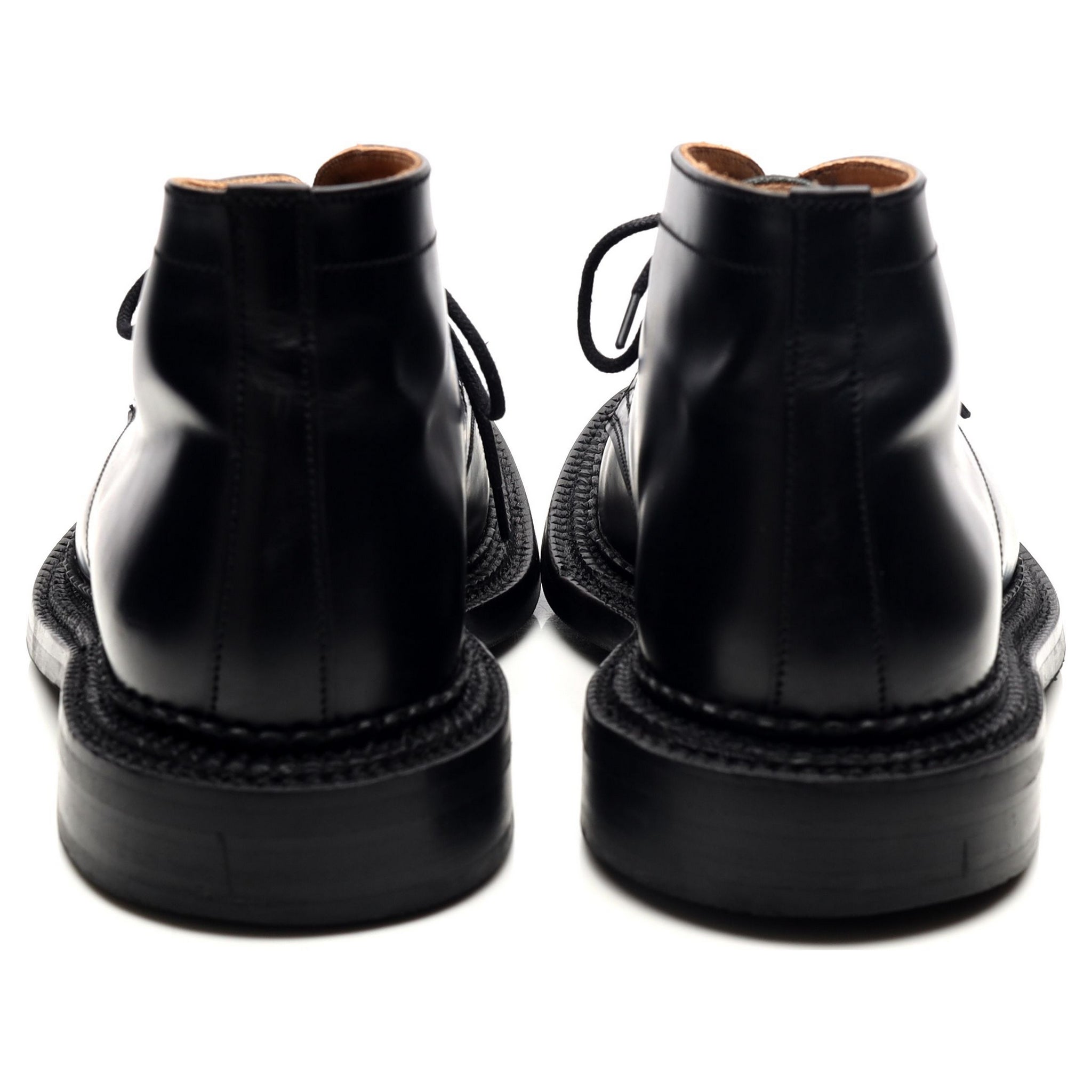 Grenson Triple Welt chukka boots cuir noir UK 8.5
