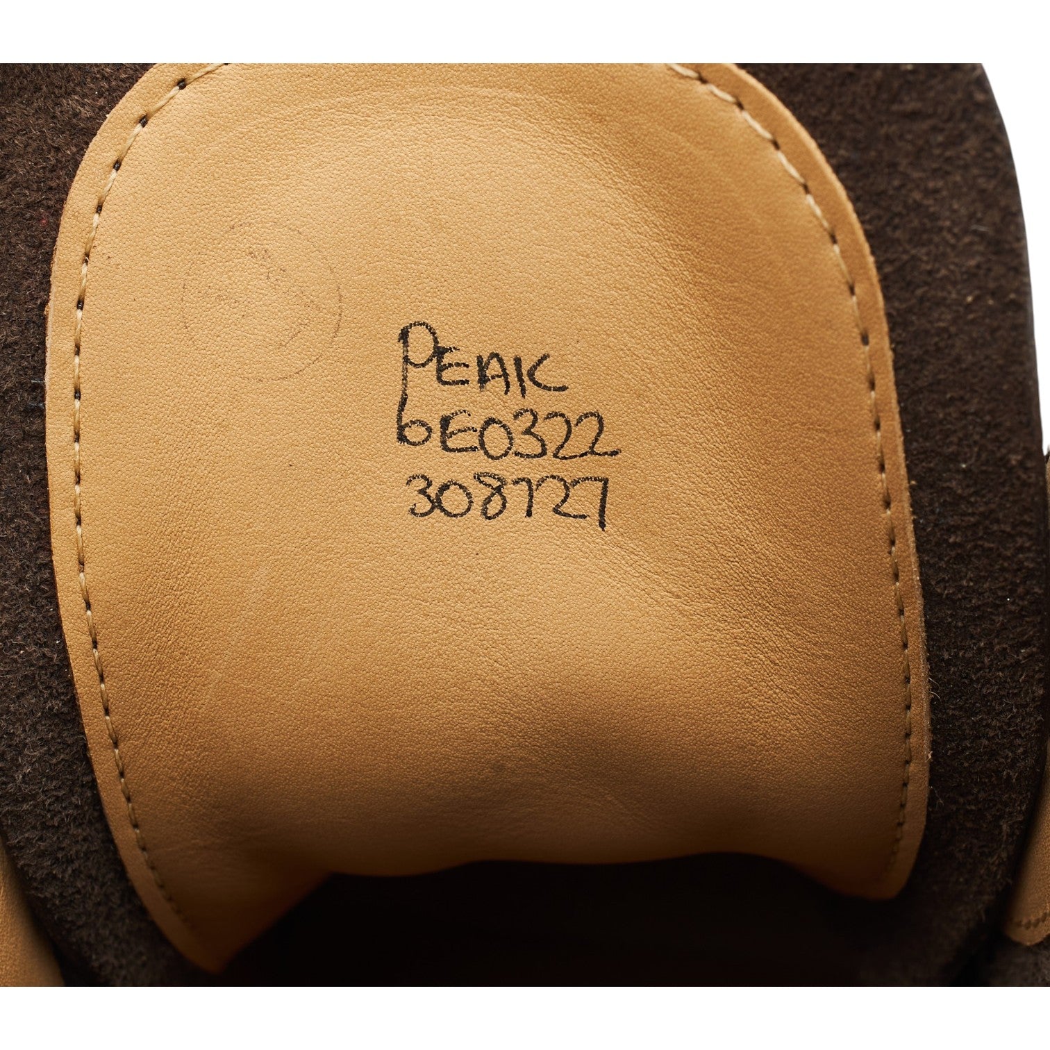 John Lobb Peak boots cuir marron UK 6