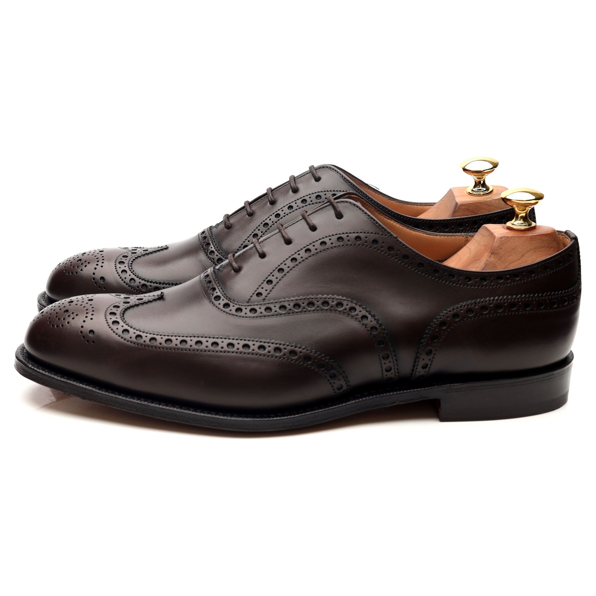 Church's Chetwynd derbies cuir marron UK 9