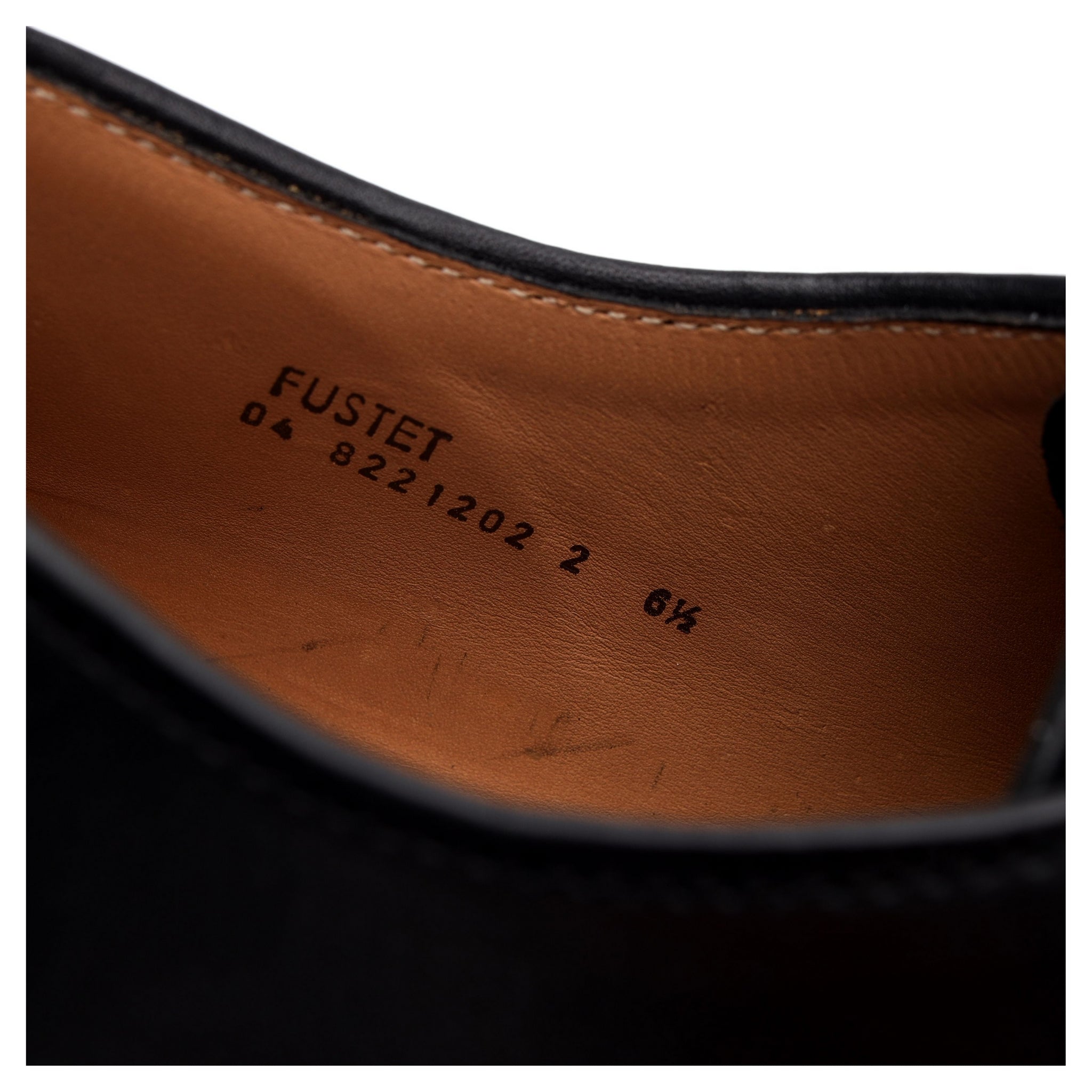 Heschung Fustet derby cuir noir UK 6.5