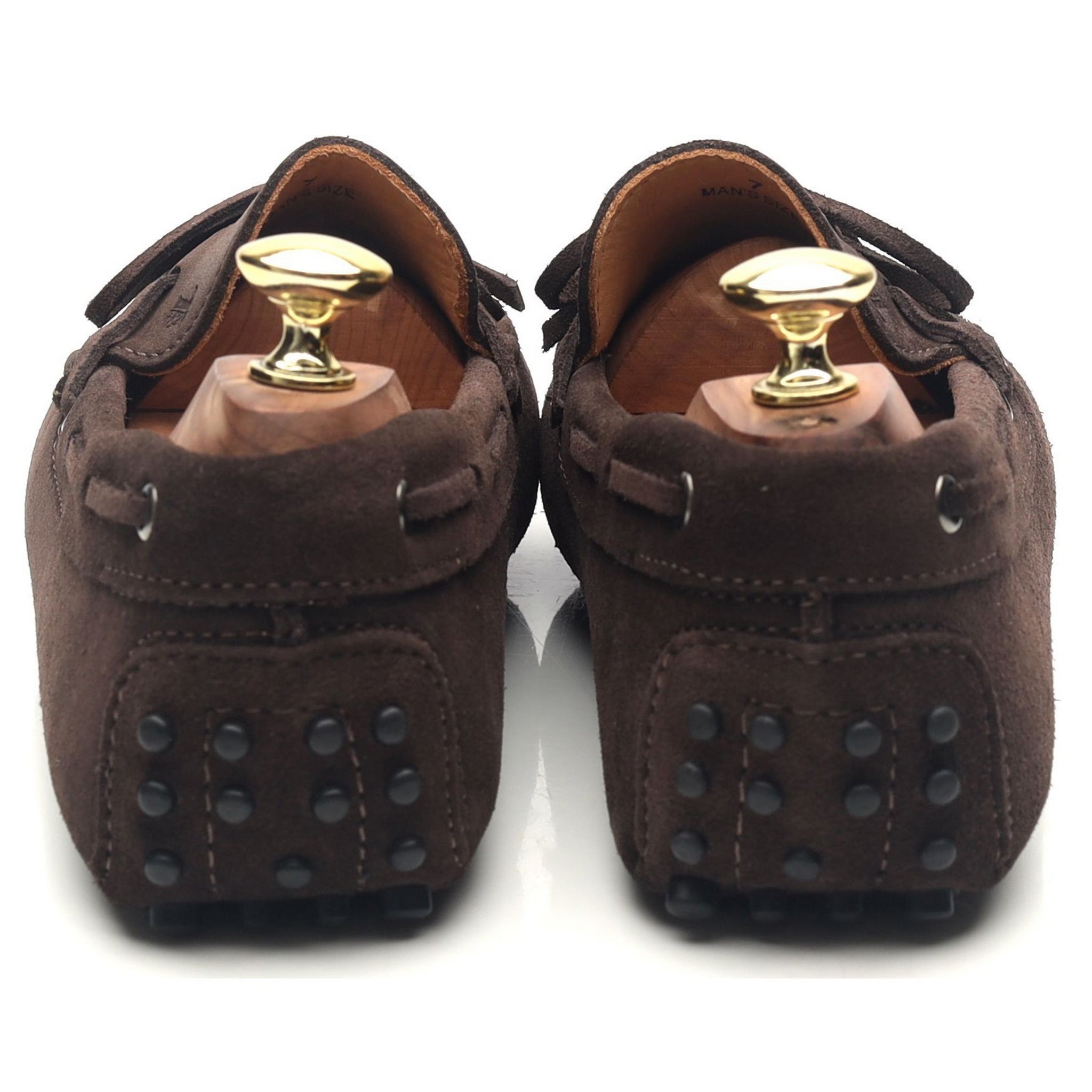 Tod's Gommino mocassins daim marron UK 9