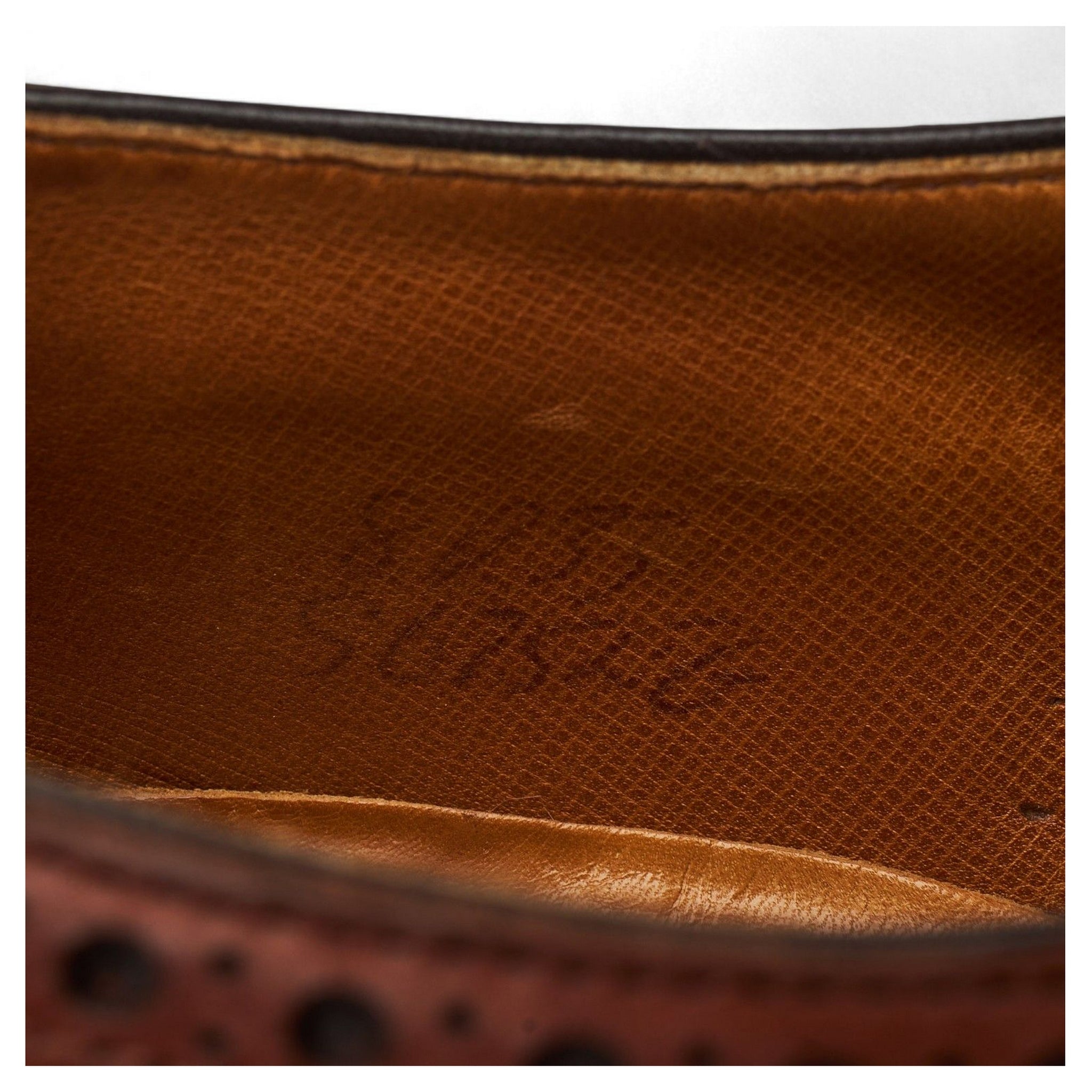 Foster & Son derbies cuir marron pointure UK 8 étroit
