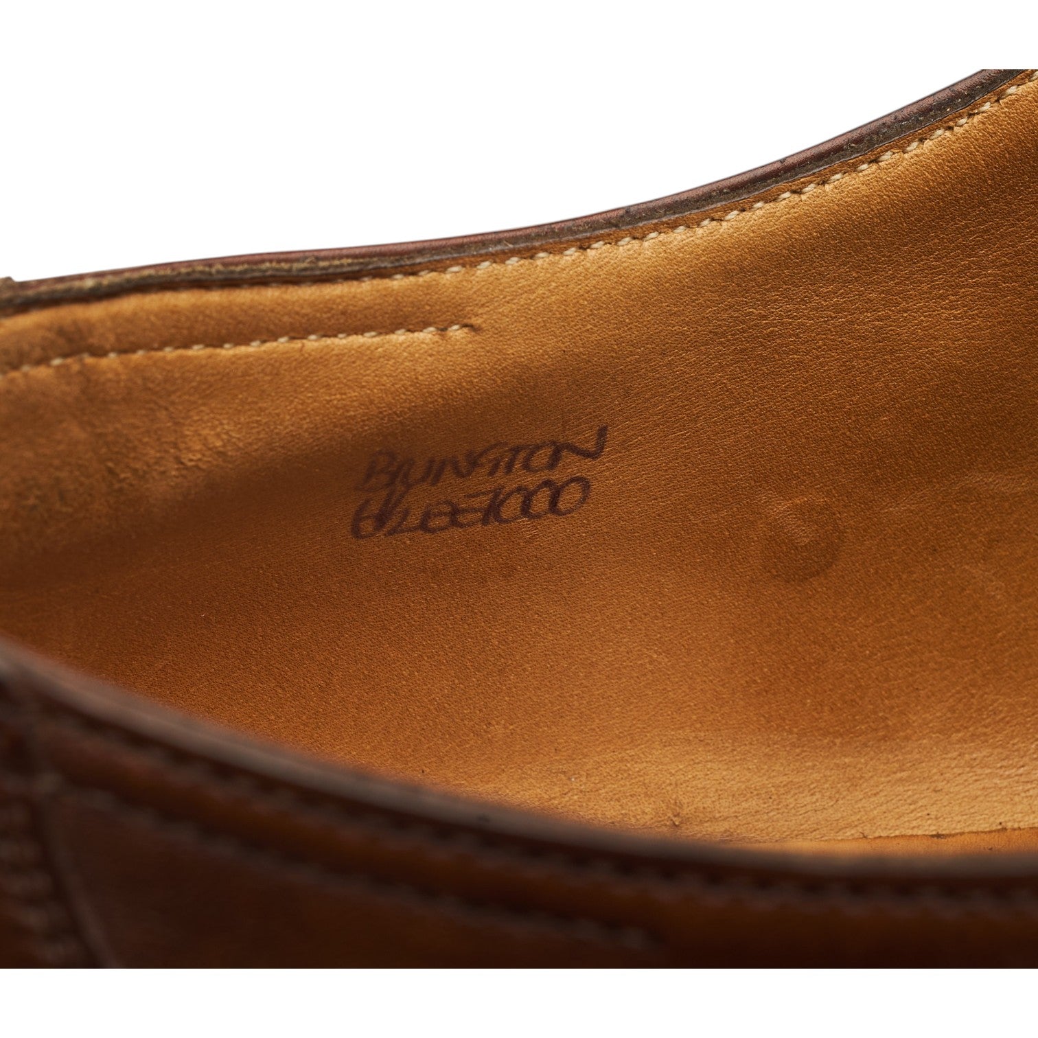 John Lobb Brighton derby cuir marron pointure UK 6.5 EE