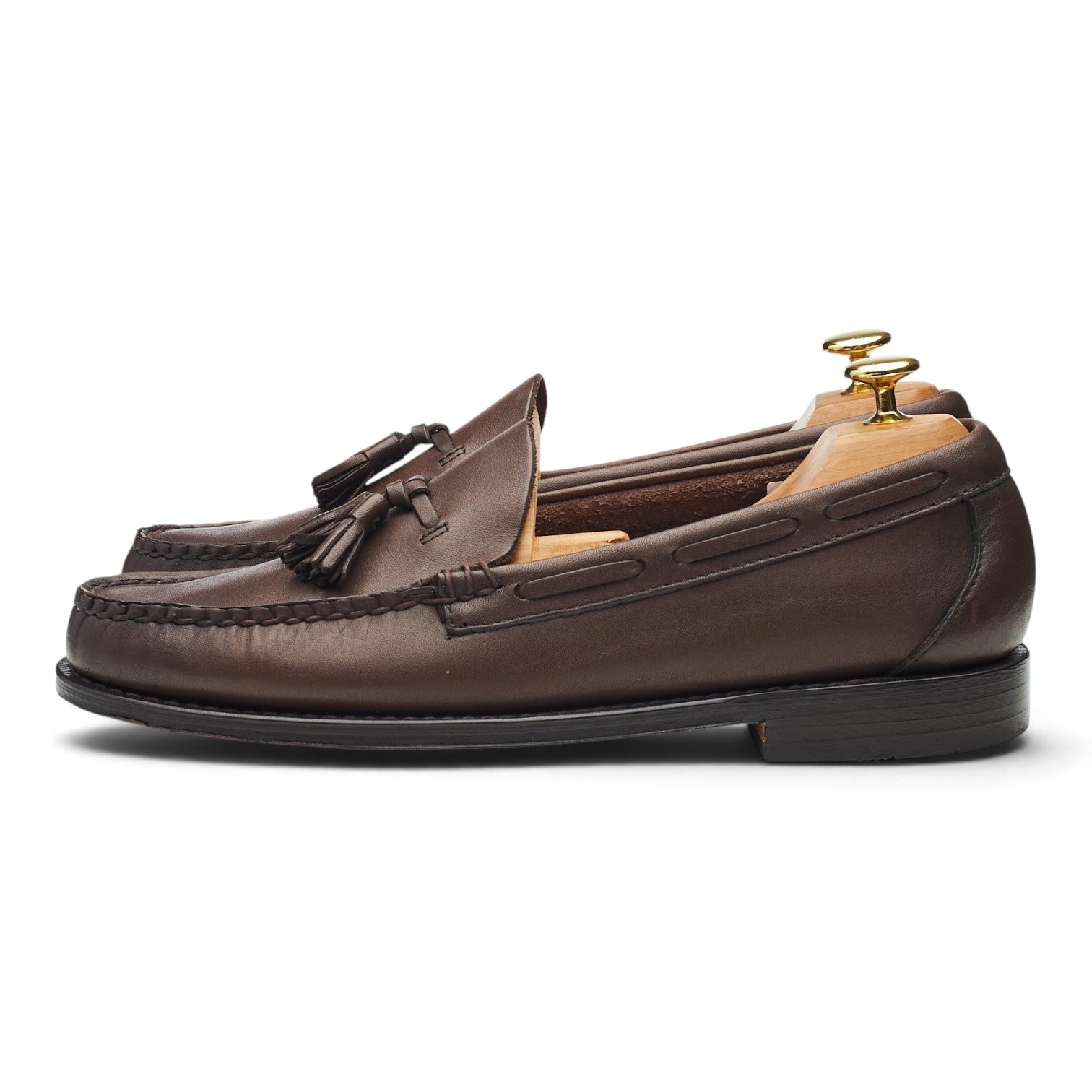 G.H. Bass Weejuns Larkin mocassin cuir marron 8