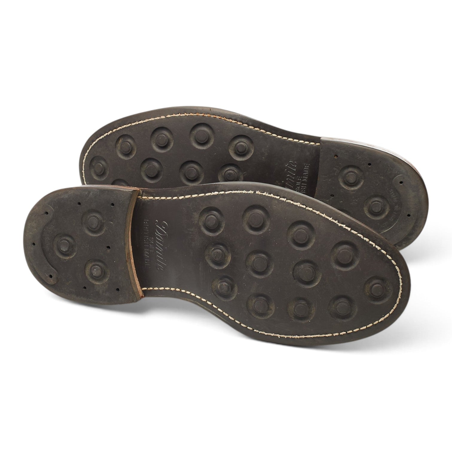 Tricker’s Bourton derby cuir vert UK9 brogue Dainite