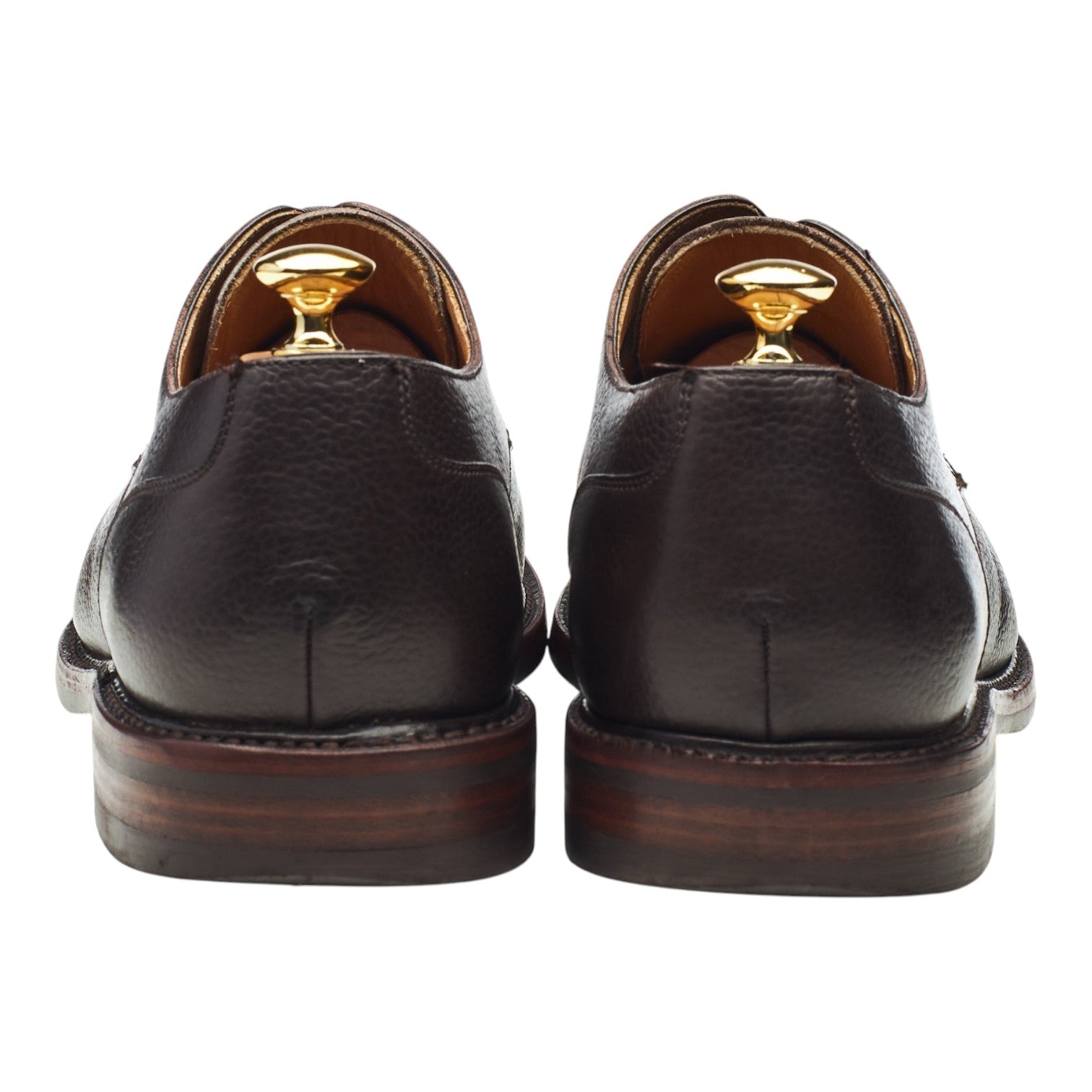 Berwick 4168 derby cuir grain marron pointure UK 11.5