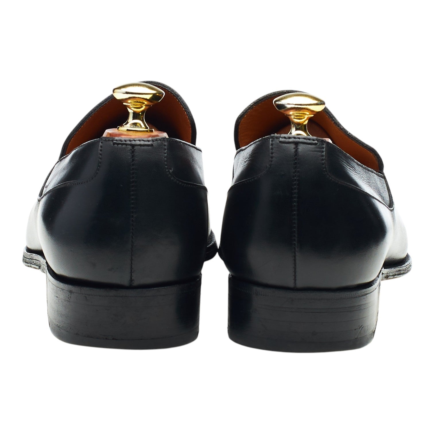 J.M. Weston 436 mocassins cuir noir pointure UK 9