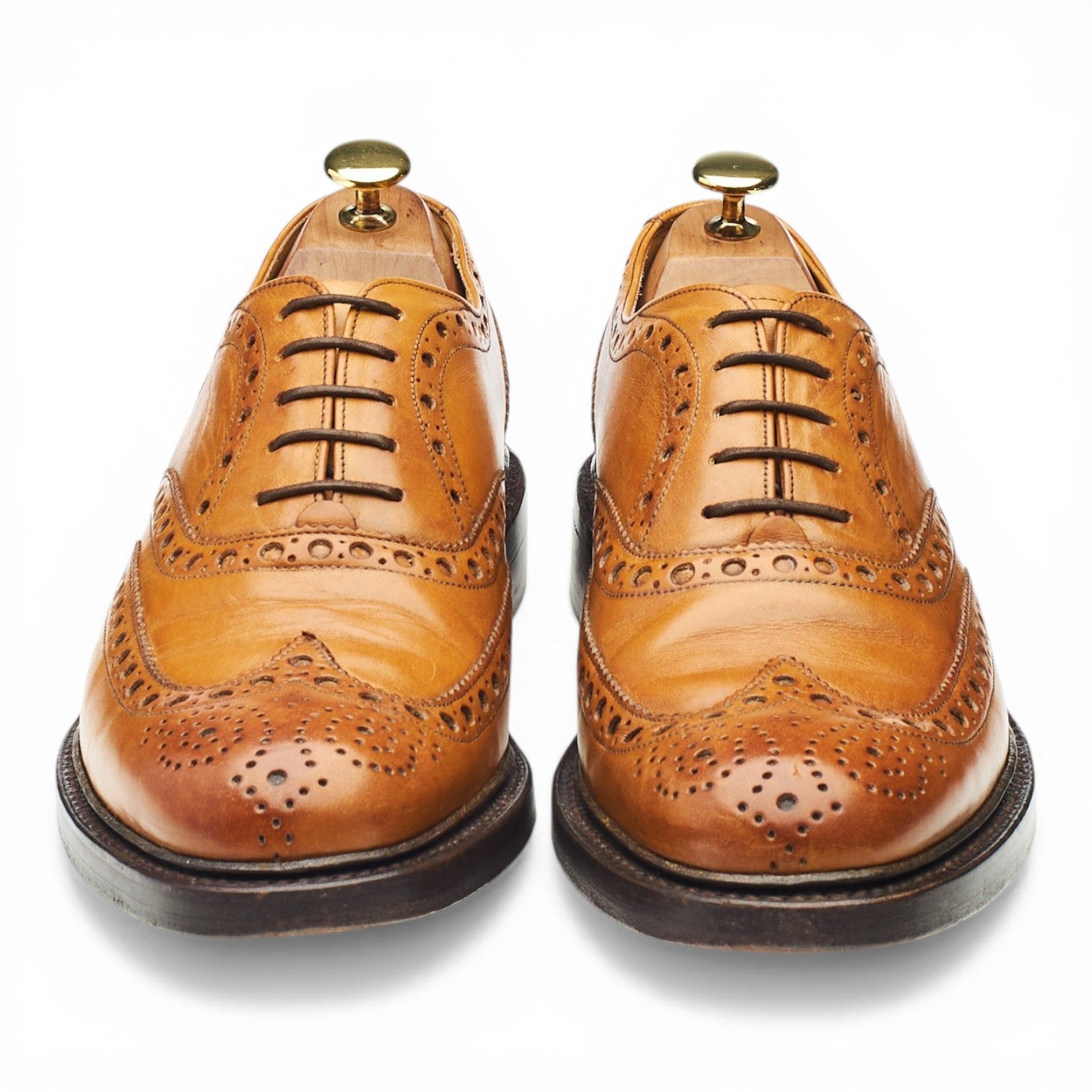 Barker Westfield richelieu cuir marron UK 8,5 brogue