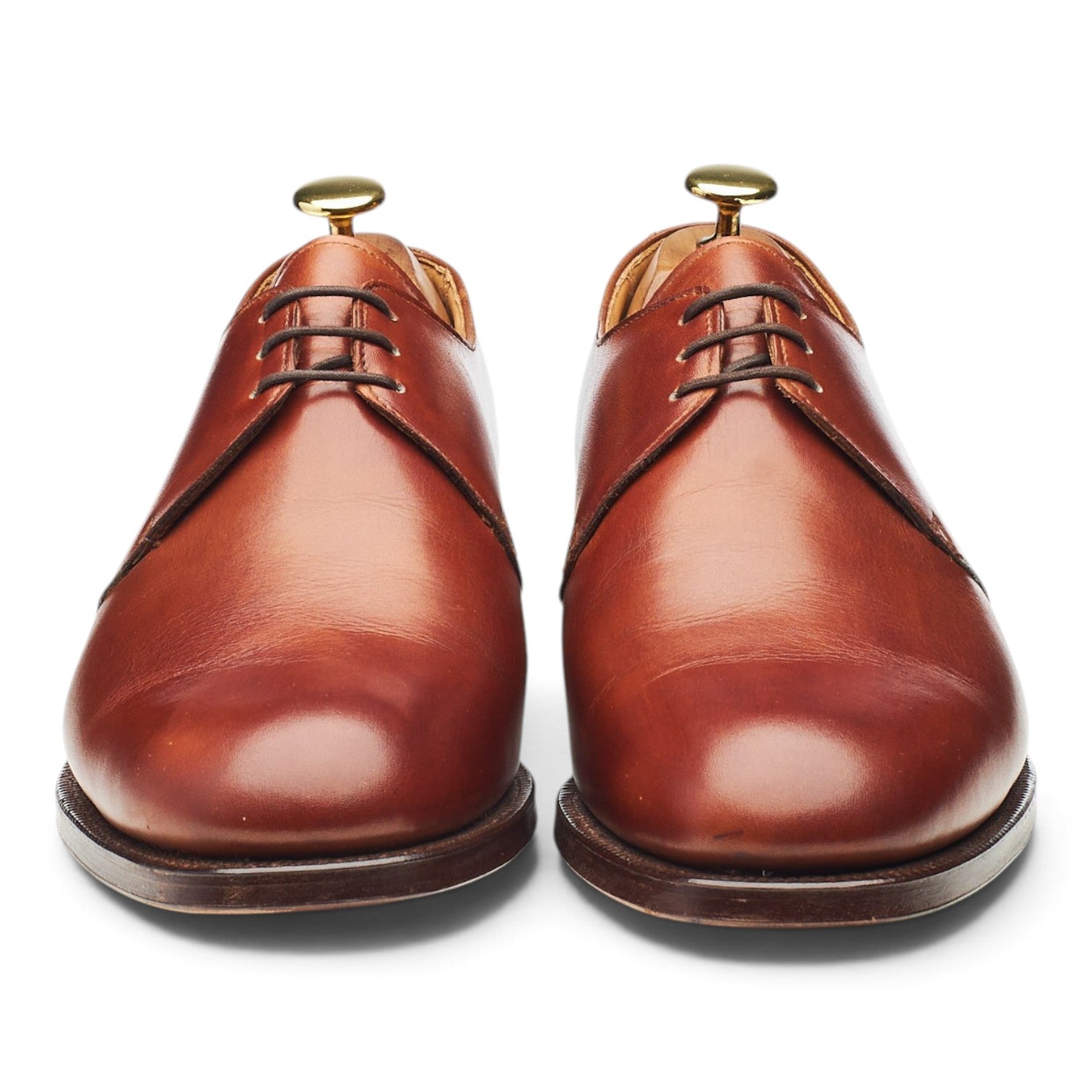 Crockett & Jones Dartmouth derby cuir marron UK 8.5